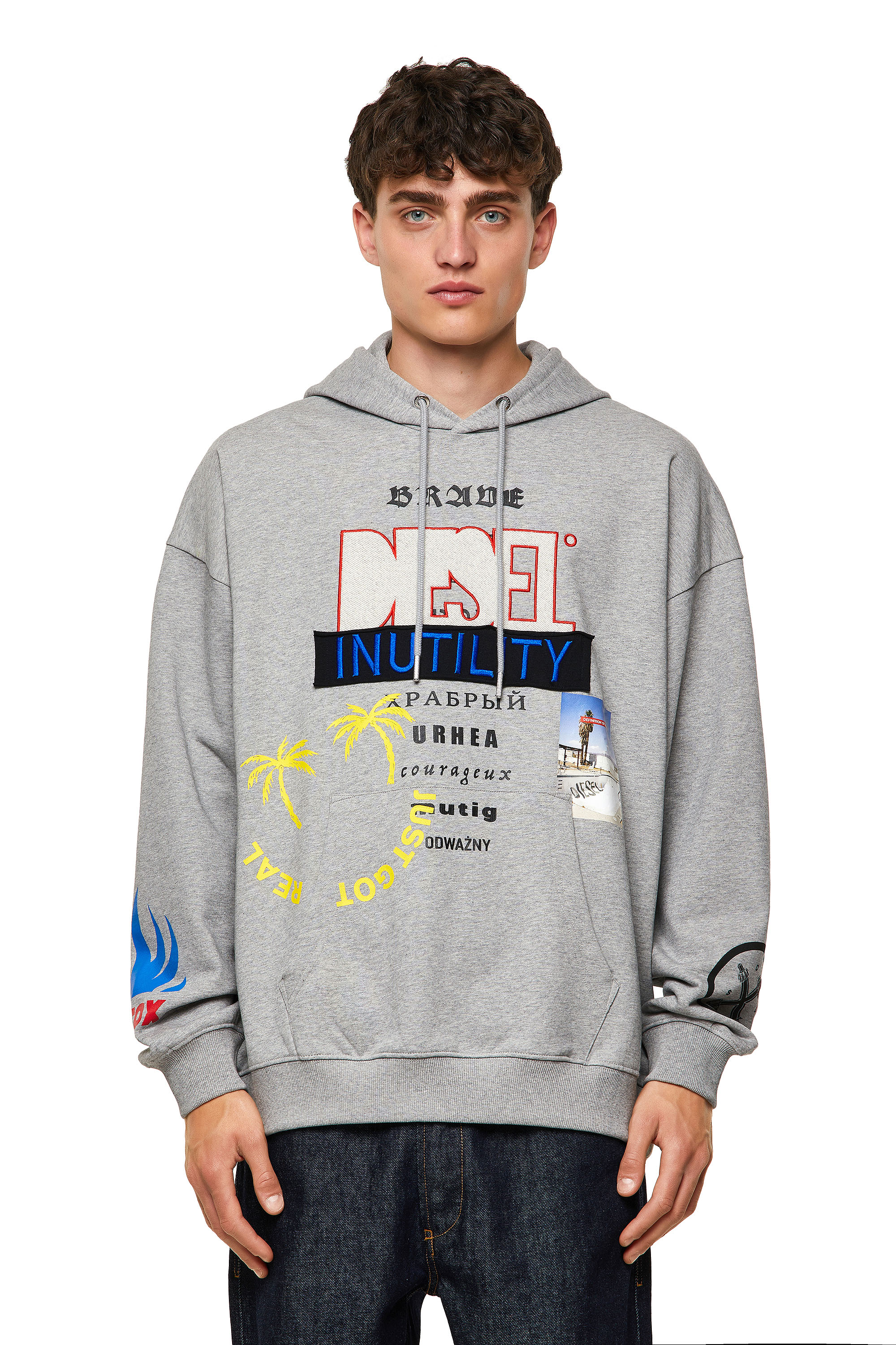 S-UMMER-B4, Grey Diesel - S-UMMER-B4, Grey - Sweaters - Image 1