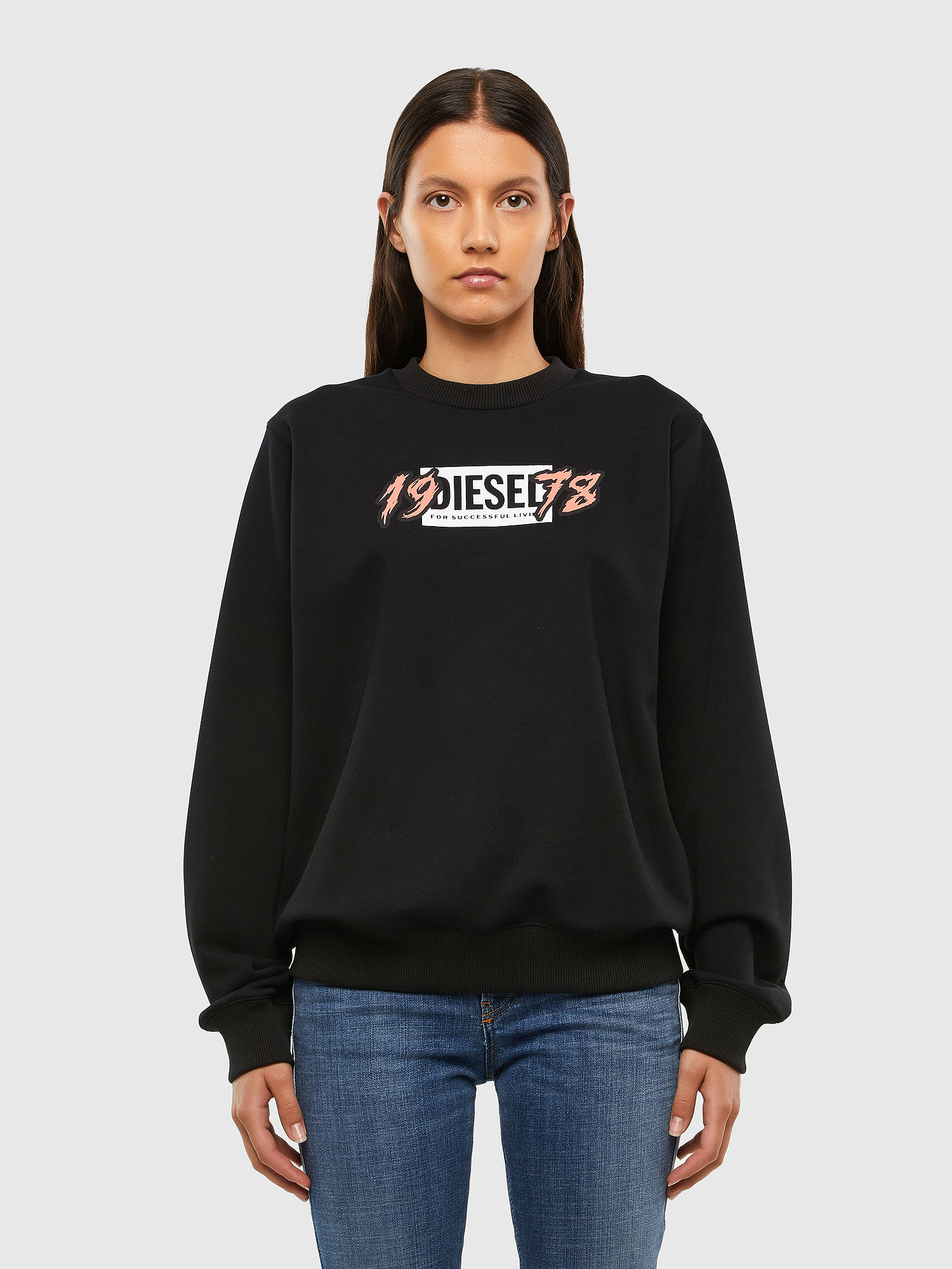 F-ANG-K12, Black Diesel - F-ANG-K12, Black - Sweaters - Image 1