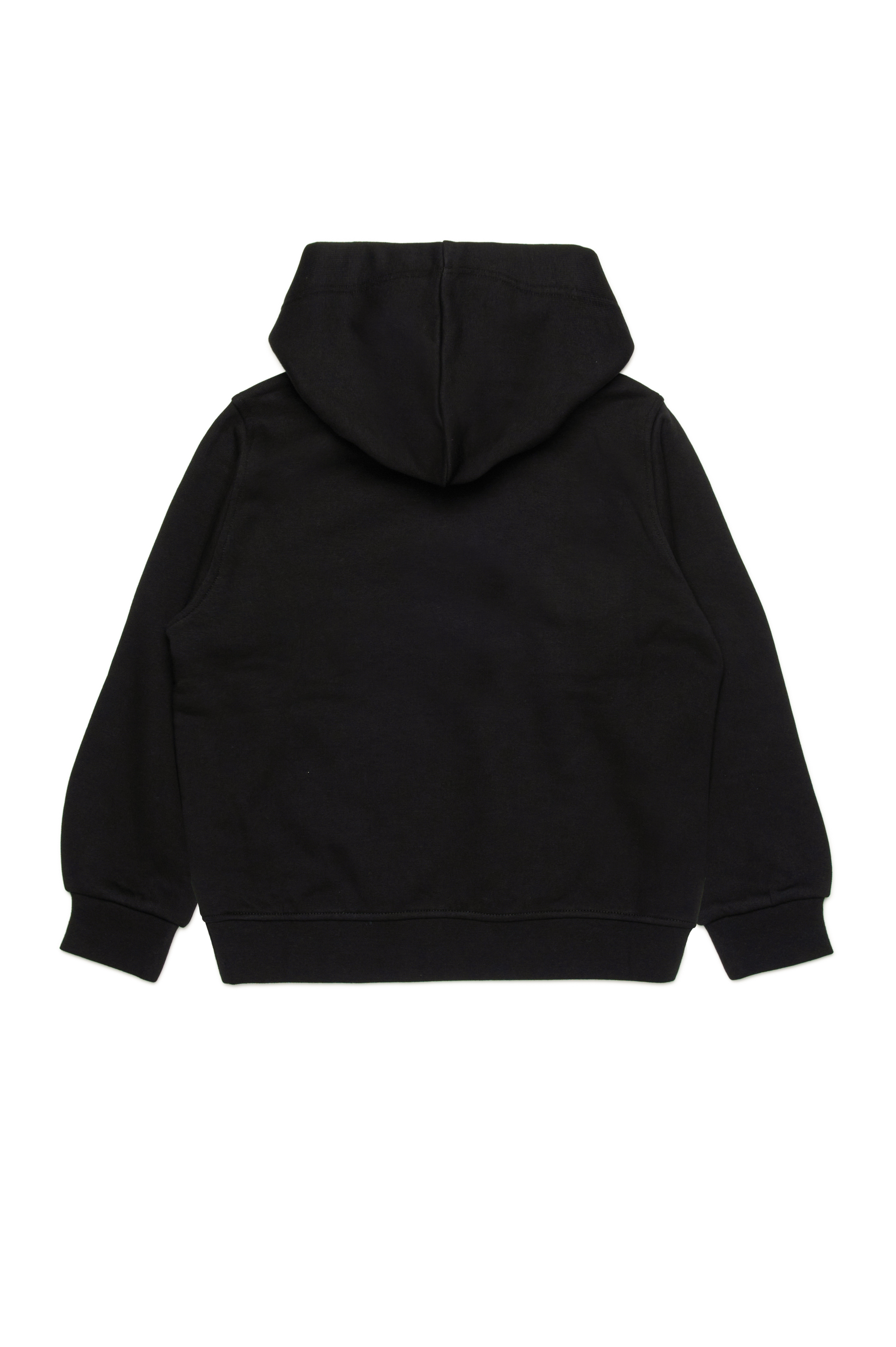 Diesel - SINNY, Woman's Hoodie with tonal Oval D embroidery in Black - 2