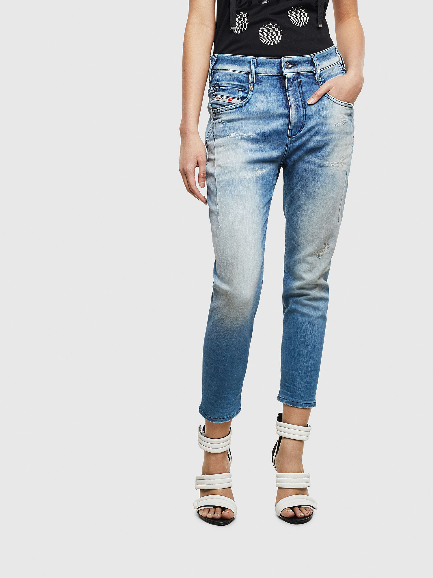 Fayza JoggJeans 0099Q, Medium blue Diesel - Fayza JoggJeans 0099Q, Medium blue - Jeans - Image 1