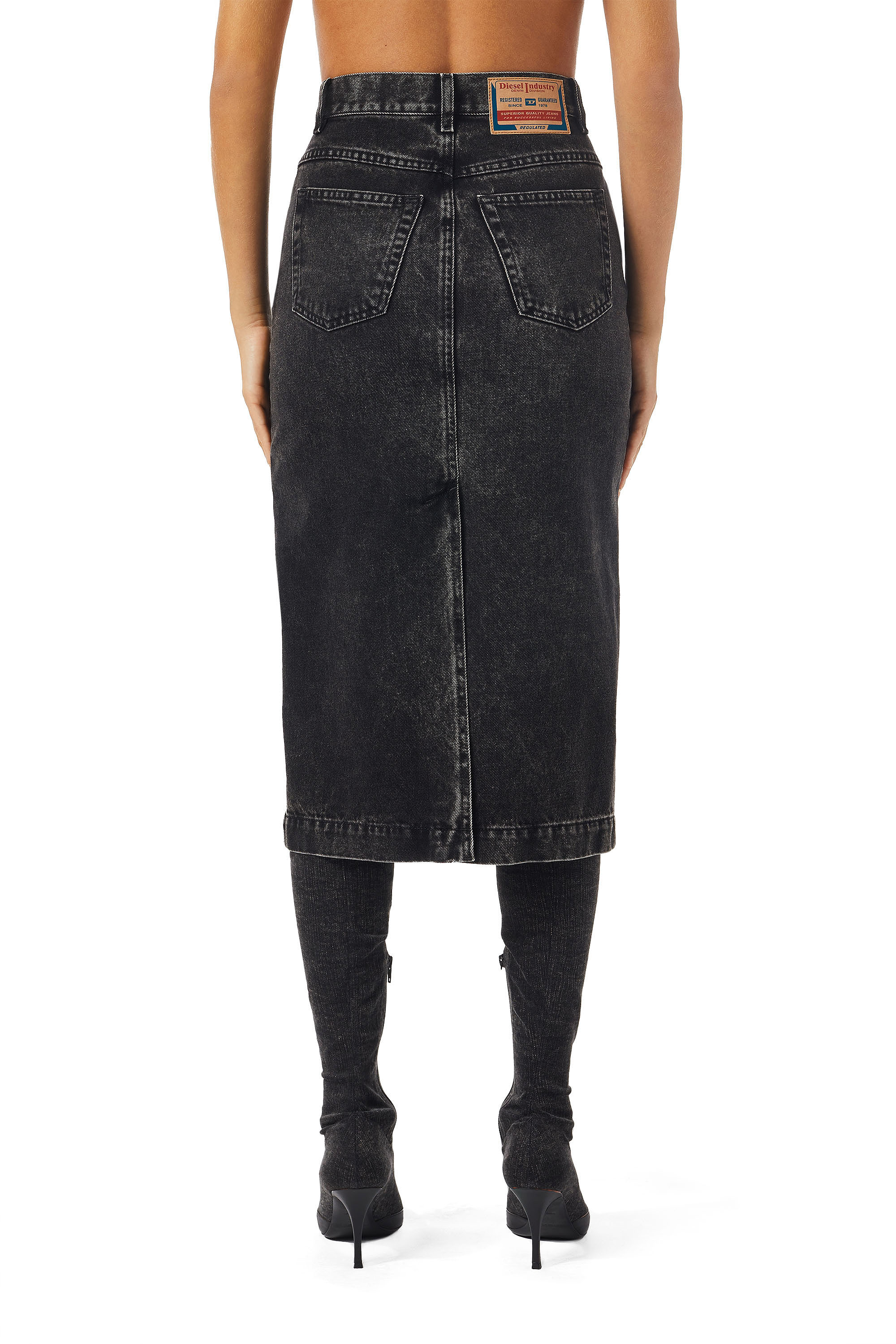 DE-RONNY PENCIL SKIRT, 