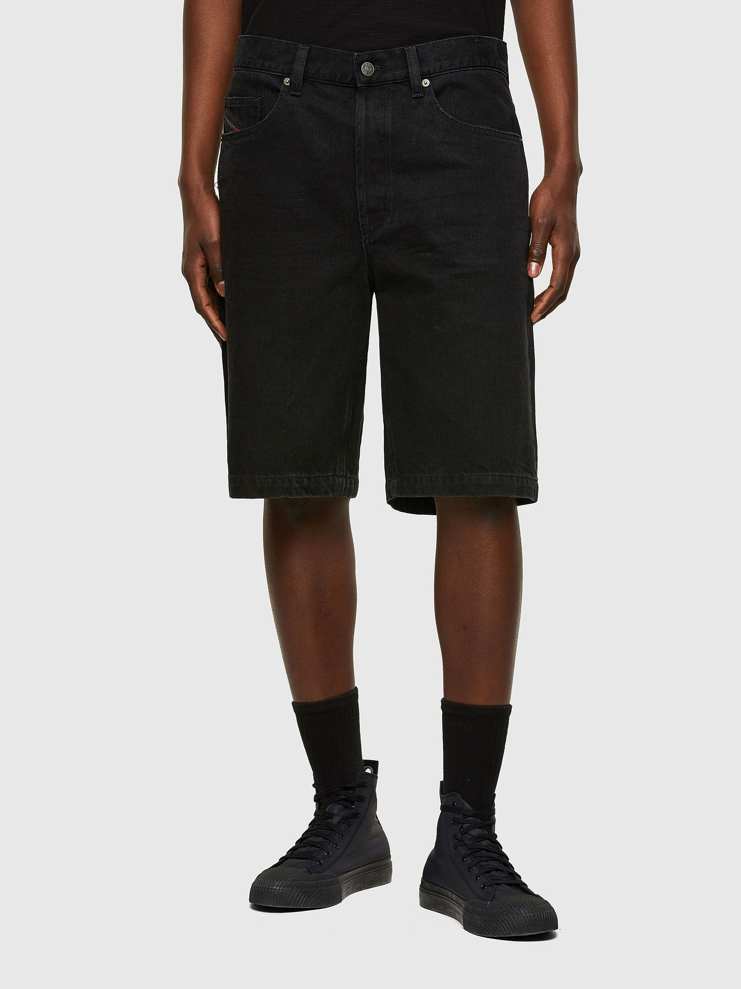 D-MACS-SHORT, Black Diesel - D-MACS-SHORT, Black - Shorts - Image 1