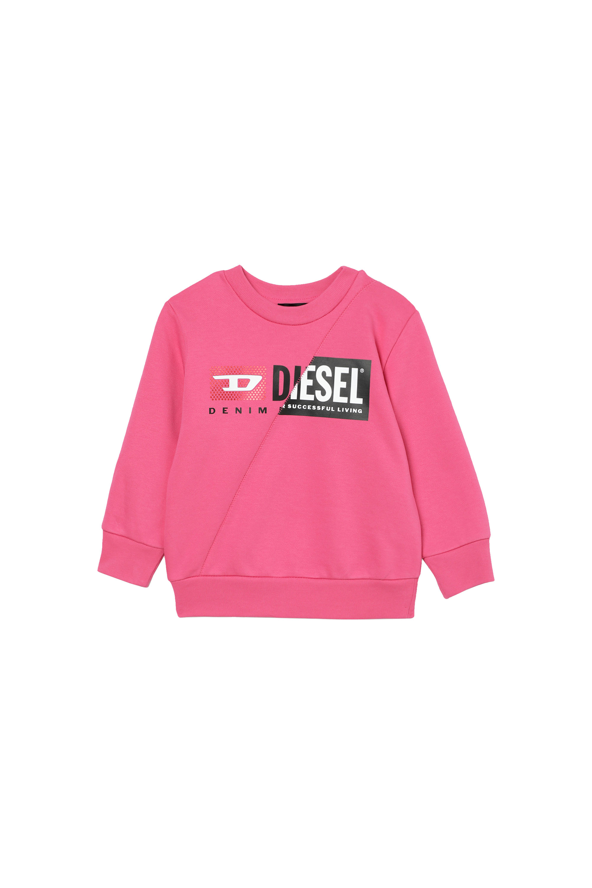 SGIRKCUTYB-FL-R, Pink Diesel - SGIRKCUTYB-FL-R, Pink - Sweaters - Image 1