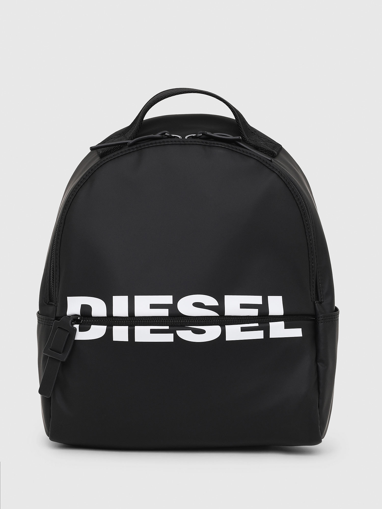 F-BOLD BACK FL, Bright Black Diesel - F-BOLD BACK FL, Bright Black - Backpacks - Image 1