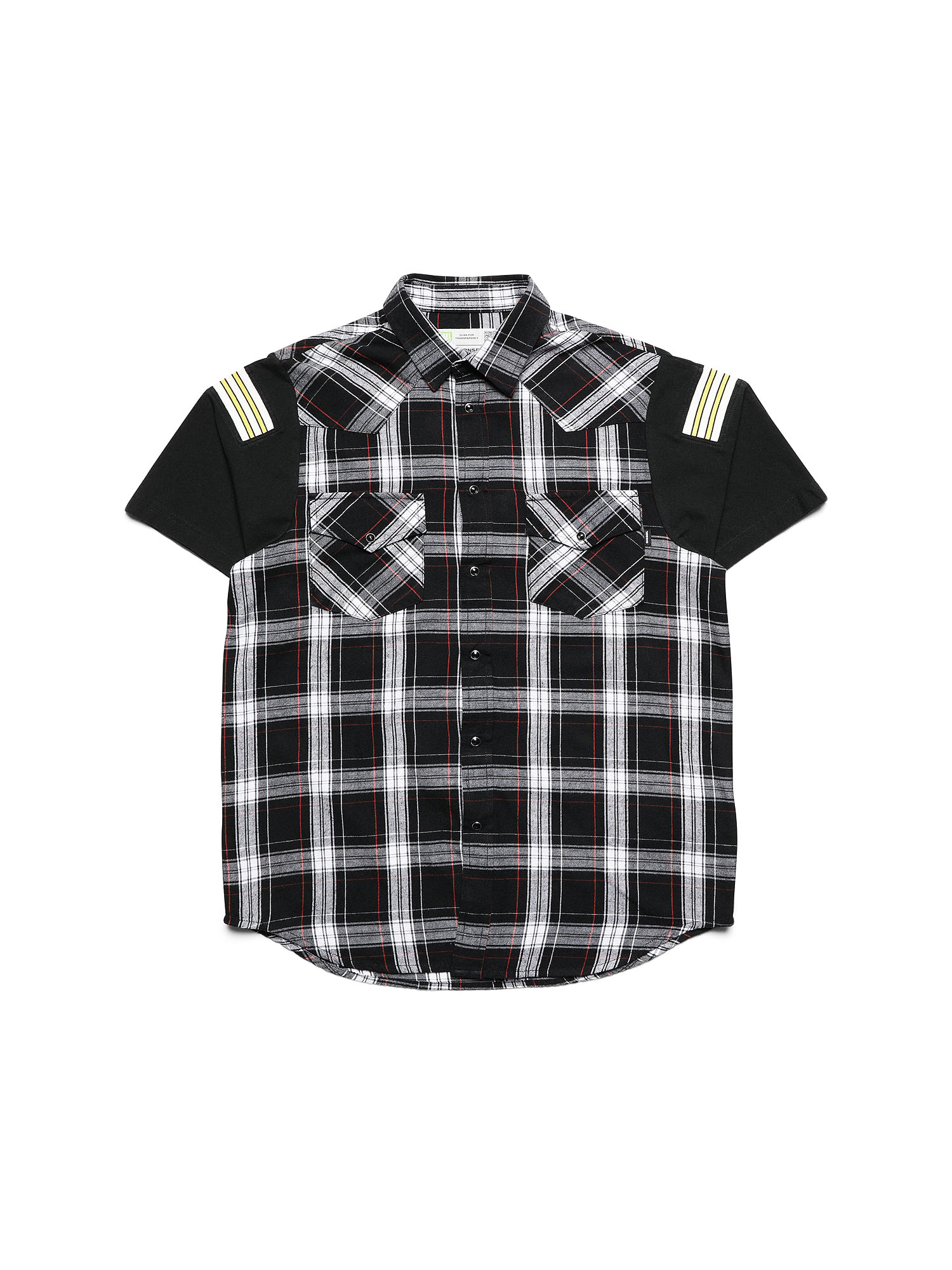 D-WESTERNSPORT-C, Black Diesel - D-WESTERNSPORT-C, Black - Shirts - Image 1
