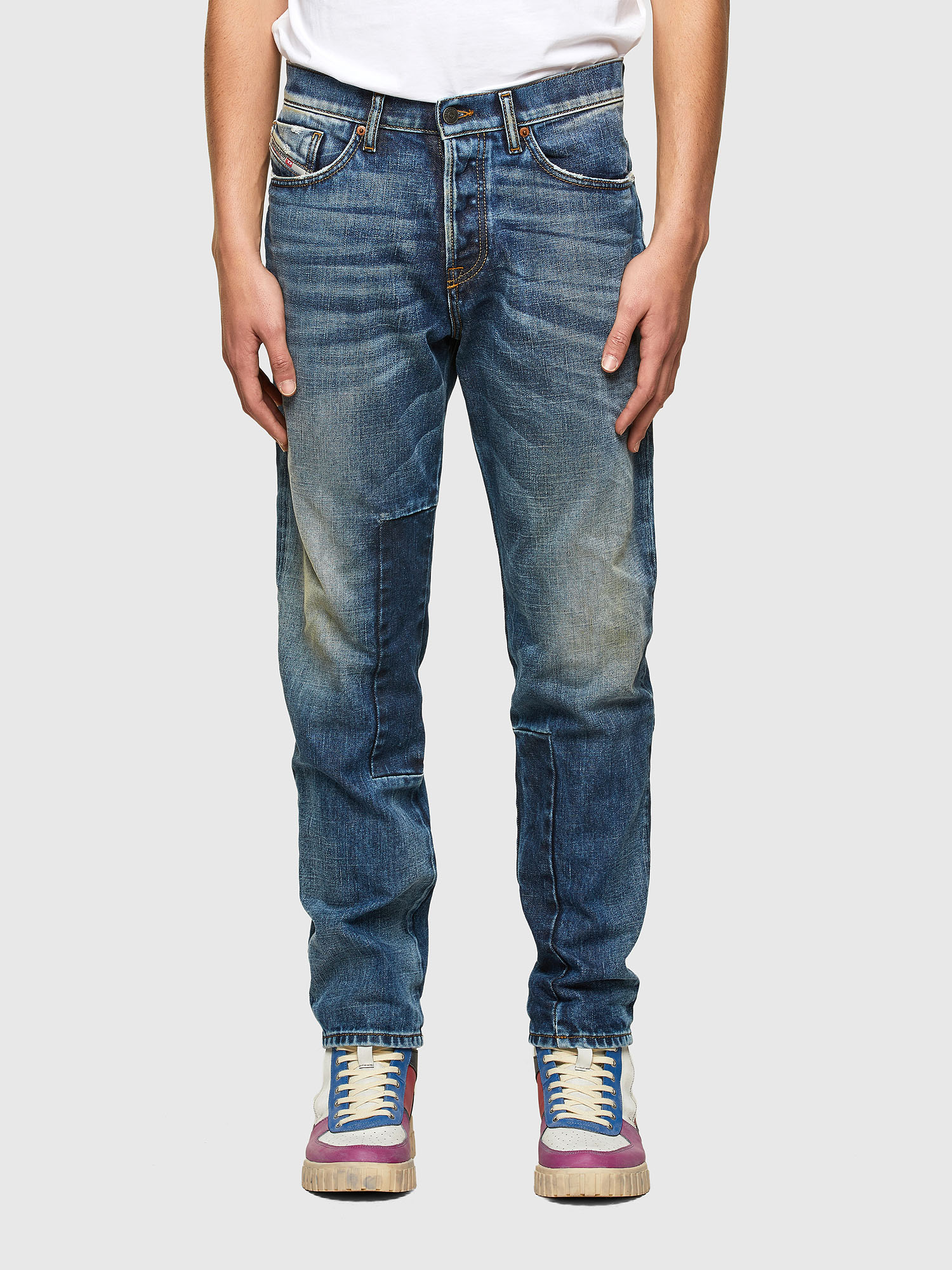D-Fining 009SV, Medium blue Diesel - D-Fining 009SV, Medium blue - Jeans - Image 1
