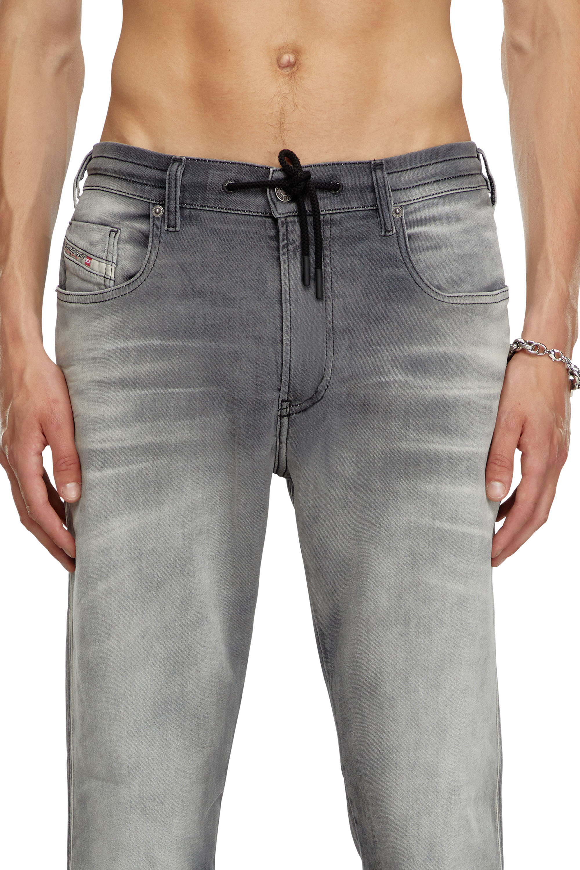Diesel - Man's Slim 2060 D-Strukt Joggjeans&reg; 068LR, Dark grey - 5