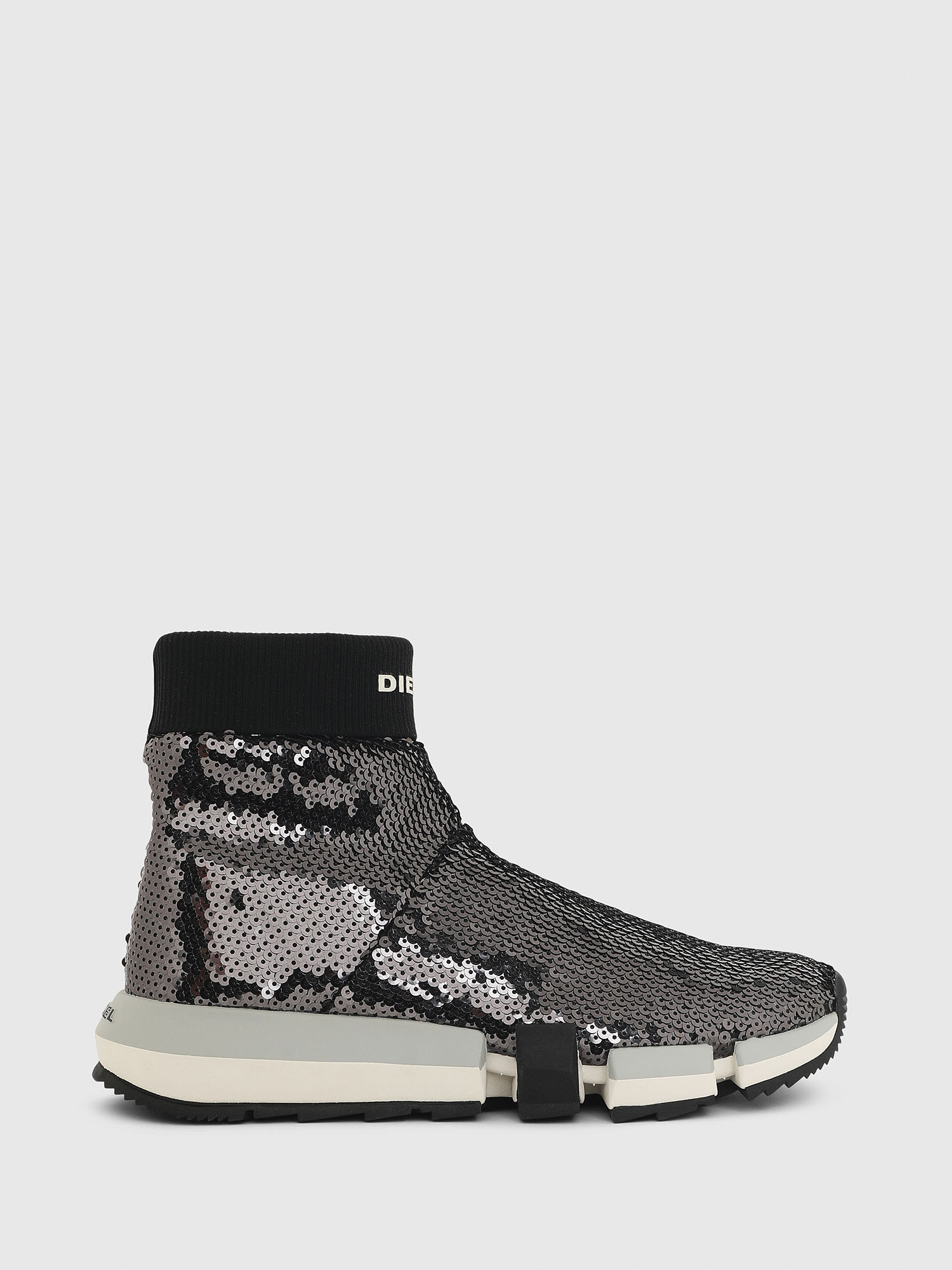 H-PADOLA SOCK W, Black Diesel - H-PADOLA SOCK W, Black - Sneakers - Image 1
