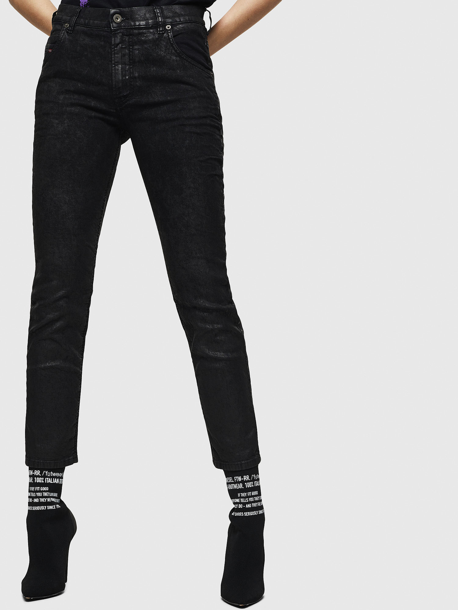 Krailey JoggJeans 084AG, Black/Dark grey Diesel - Krailey JoggJeans 084AG, Black/Dark grey - Jeans - Image 1