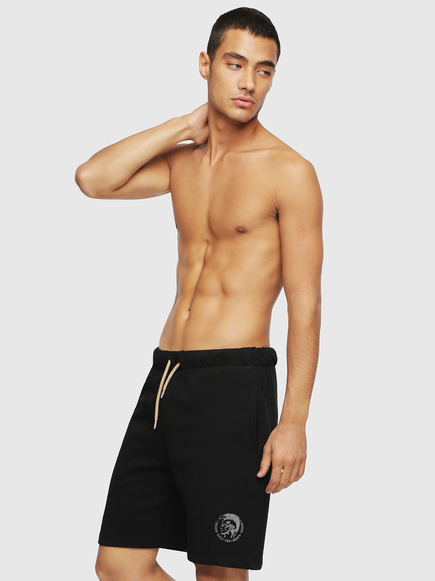 UMLB-PAN, Black/White Diesel - UMLB-PAN, Black/White - Pants - Image 1