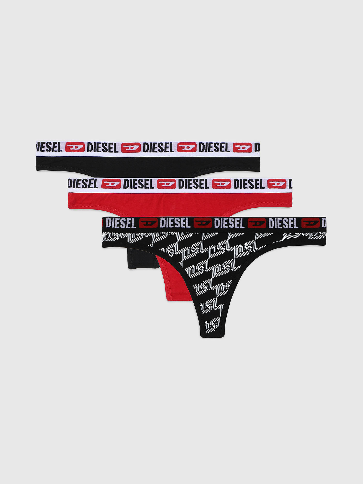 UFST-STARS-THREEPACK, Black/Red Diesel - UFST-STARS-THREEPACK, Black/Red - Strings - Image 1