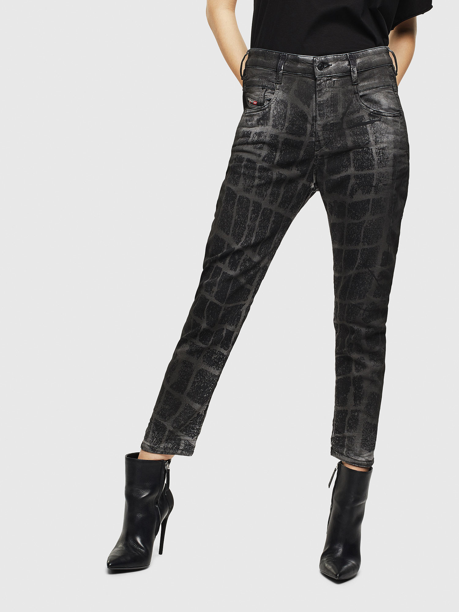 Fayza JoggJeans 0094M, Black/Dark grey Diesel - Fayza JoggJeans 0094M, Black/Dark grey - Jeans - Image 1
