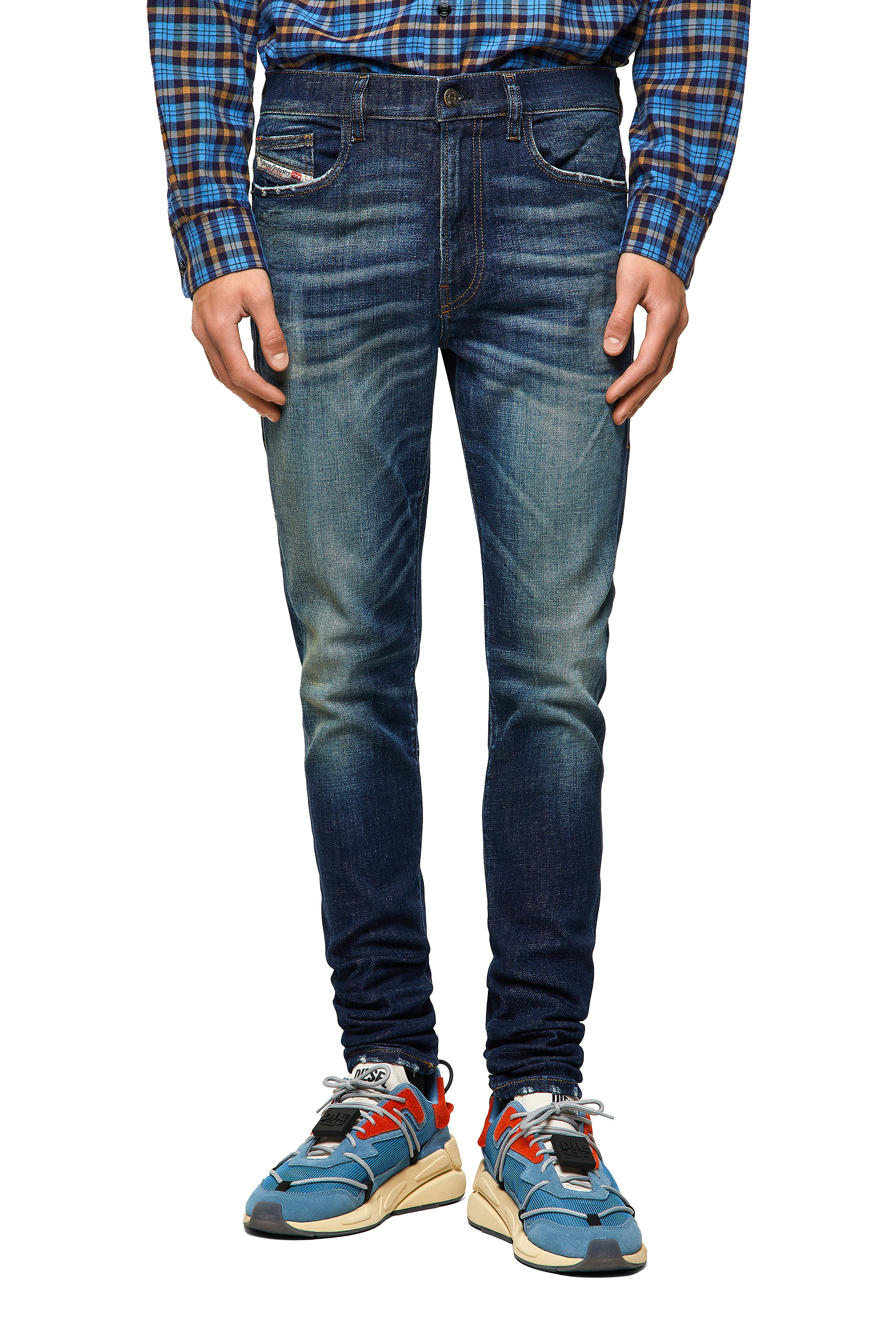 D-Amny 09A27, Dark Blue Diesel - D-Amny 09A27, Dark Blue - Jeans - Image 1