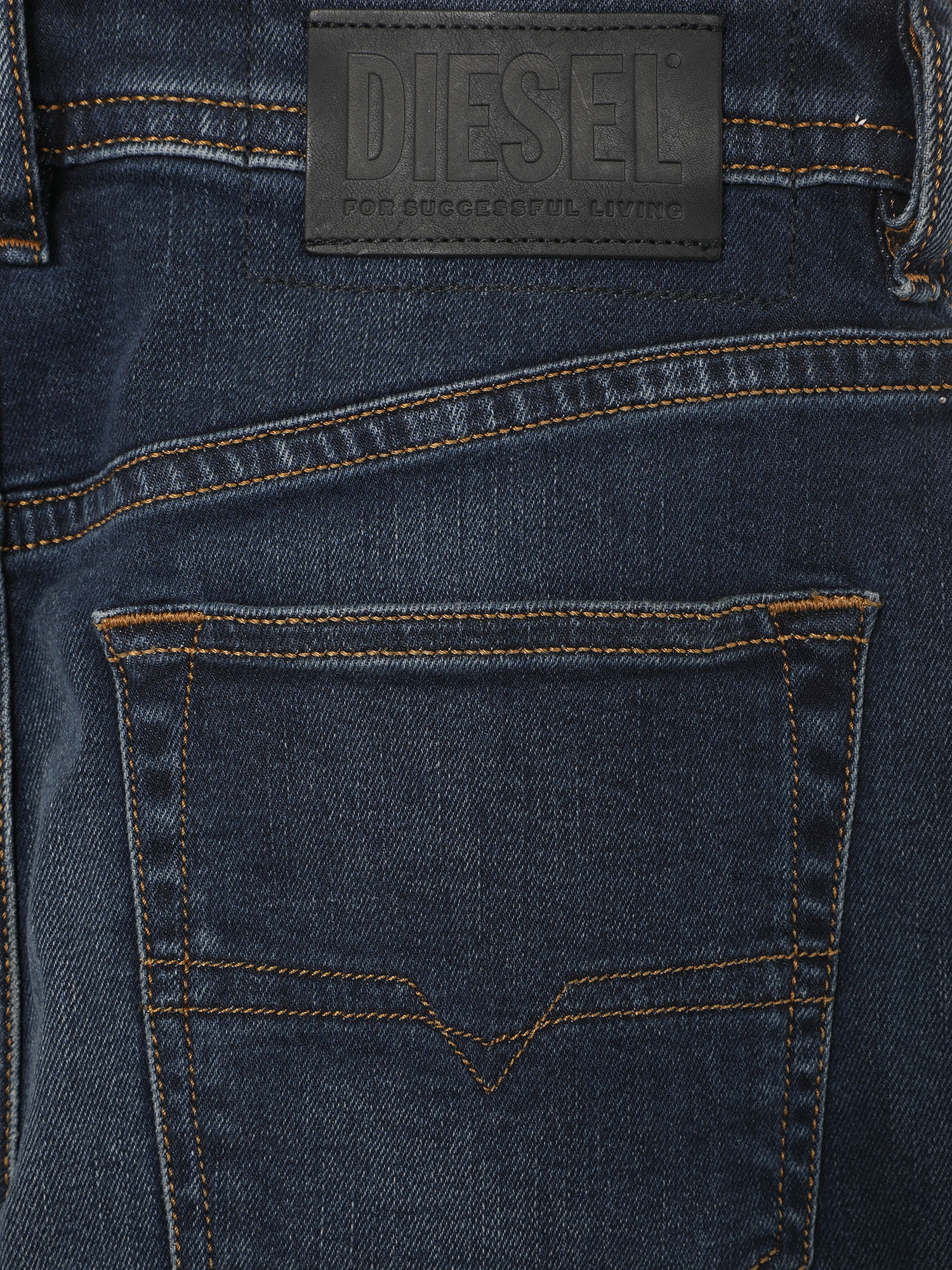 Diesel - Buster 009MA Tapered Jeans, Dark Blue - Image 4