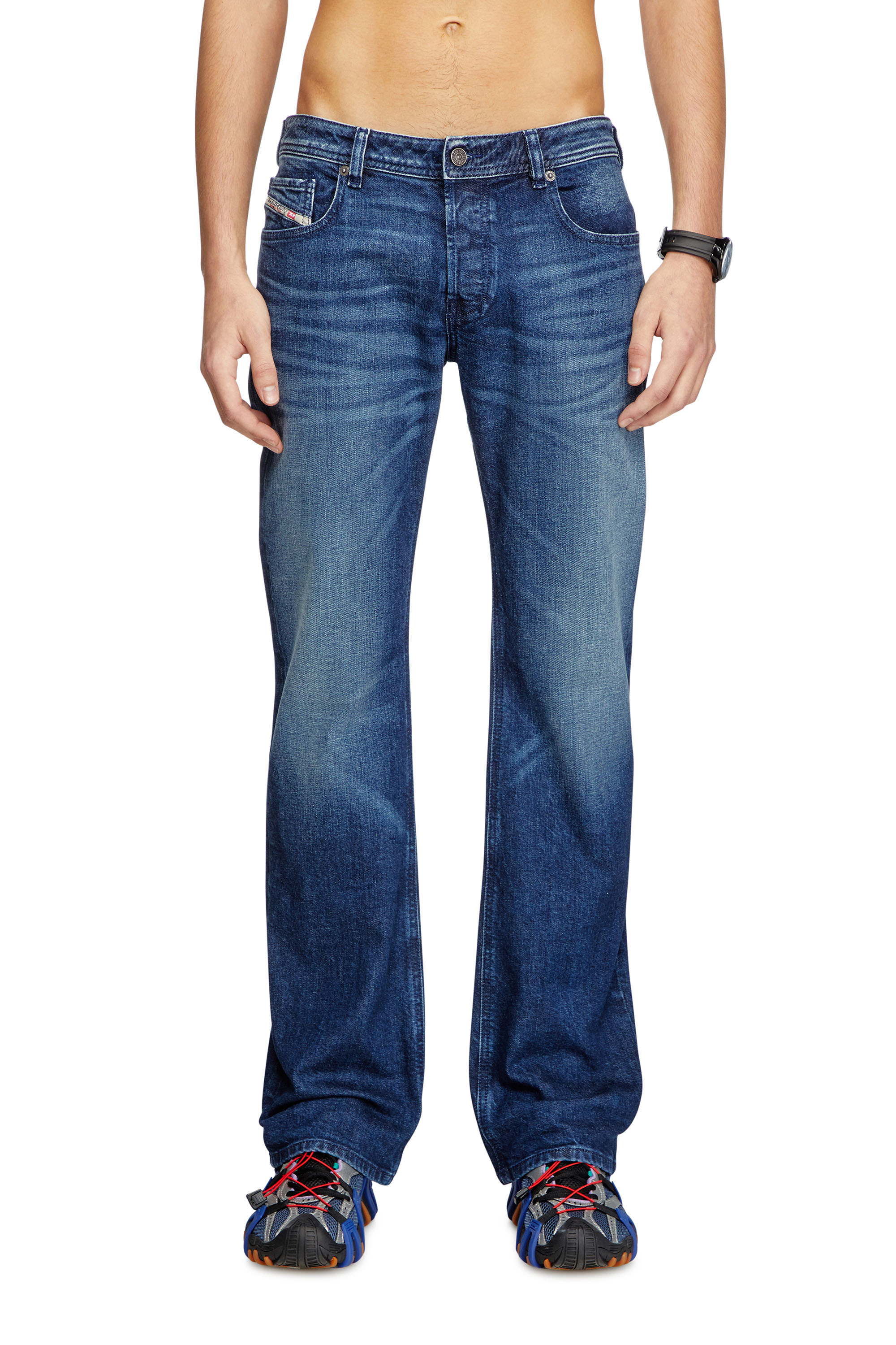 Diesel - Man's Bootcut Jeans 2007 Zatiny 09L51, Dark Blue - 1