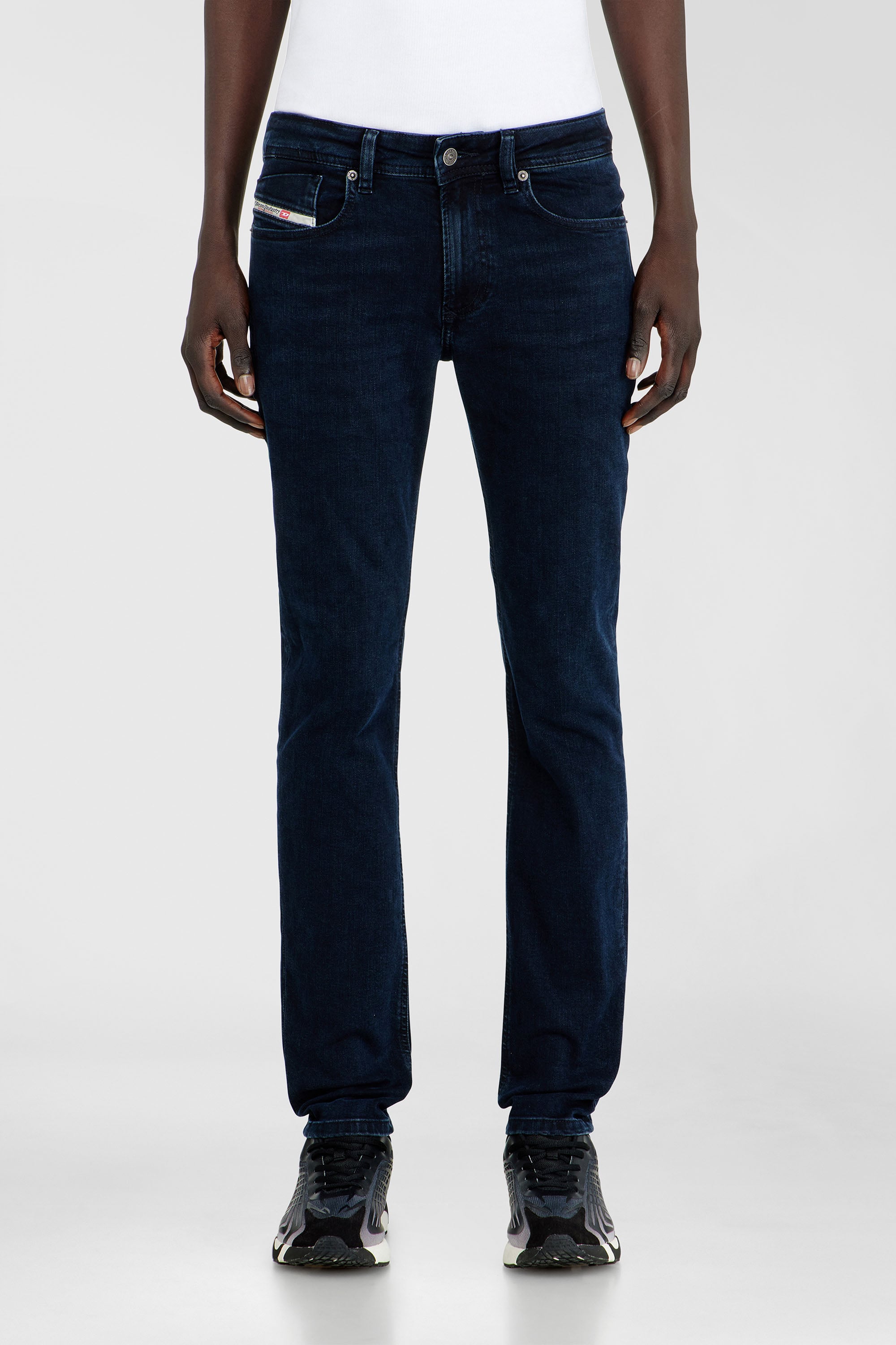 Diesel - Man's Skinny Jeans 1979 Sleenker 0KBBG, Dark Blue - 1
