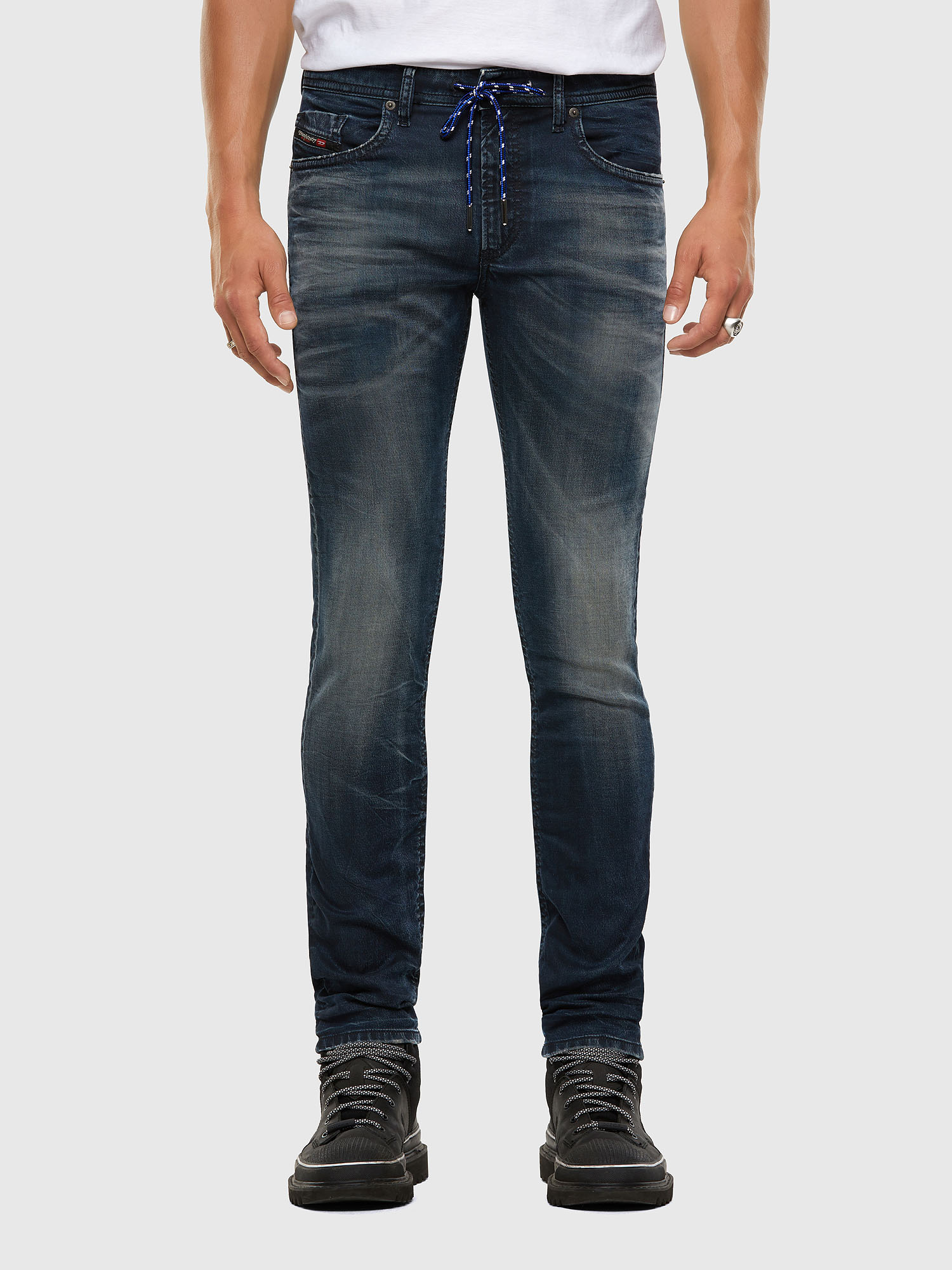 Thommer JoggJeans 069NT, Dark Blue Diesel - Thommer JoggJeans 069NT, Dark Blue - Jeans - Image 1