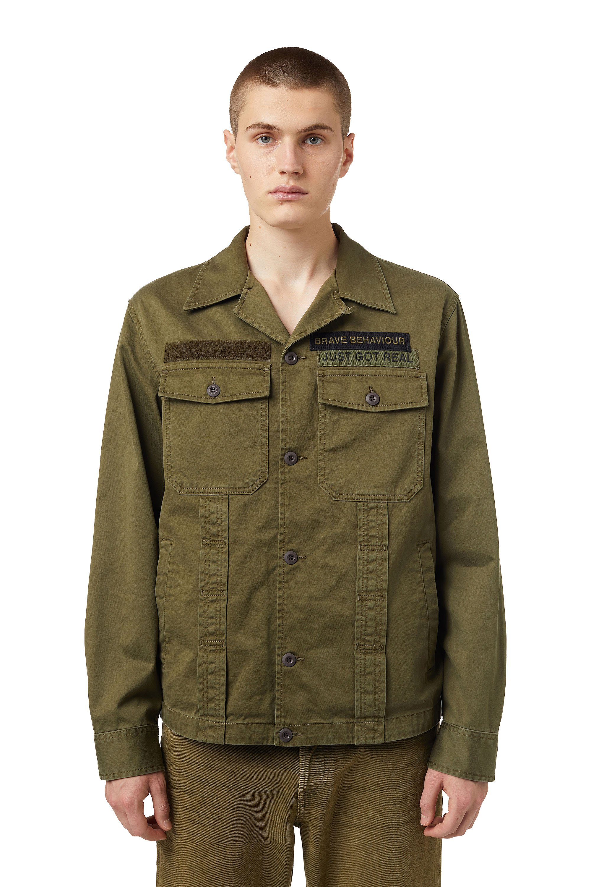J-FULLER, Military Green Diesel - J-FULLER, Military Green - Jackets - Image 1