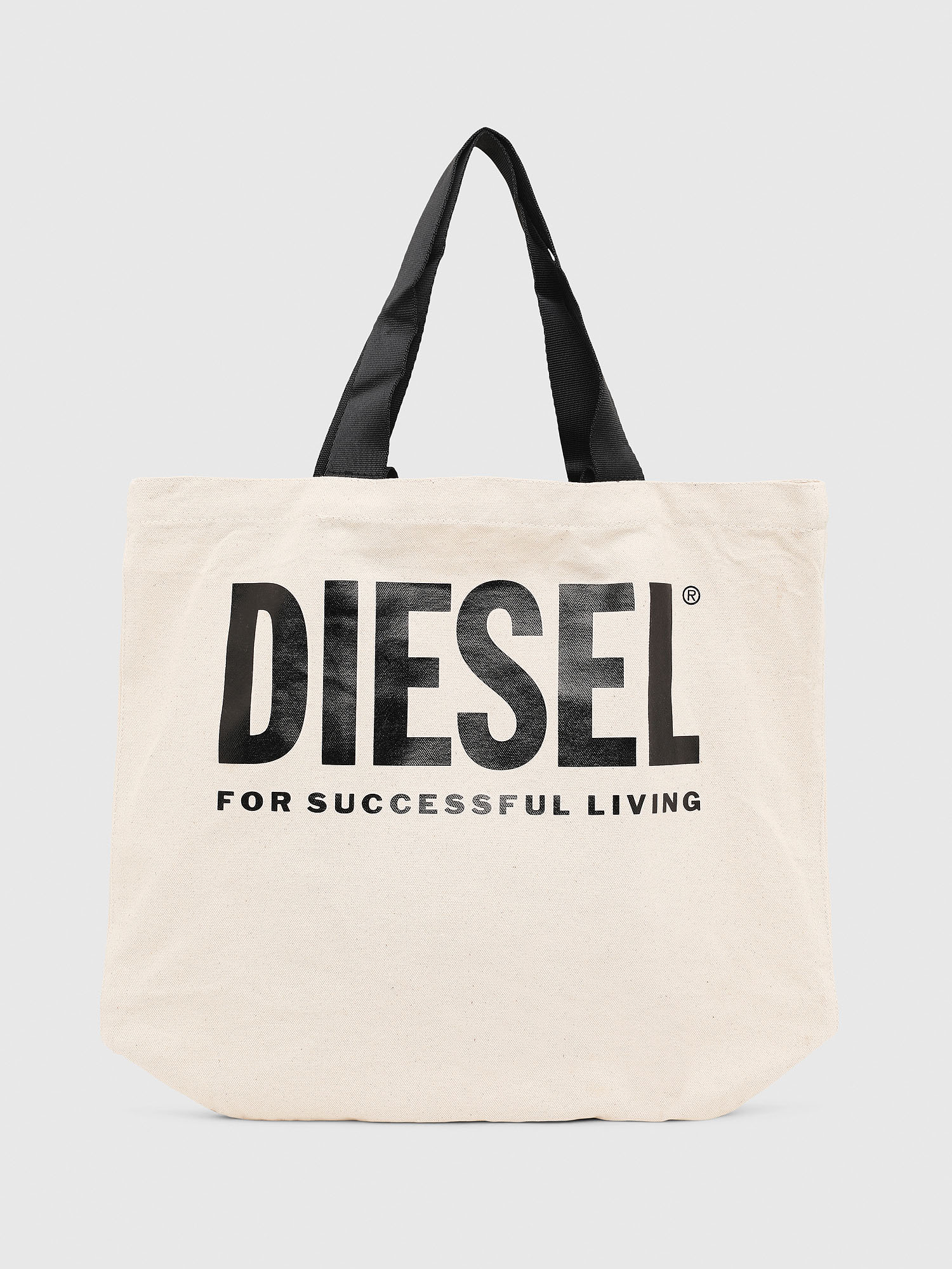LYVENZA, White/Black Diesel - LYVENZA, White/Black - Shopping and Shoulder Bags - Image 1