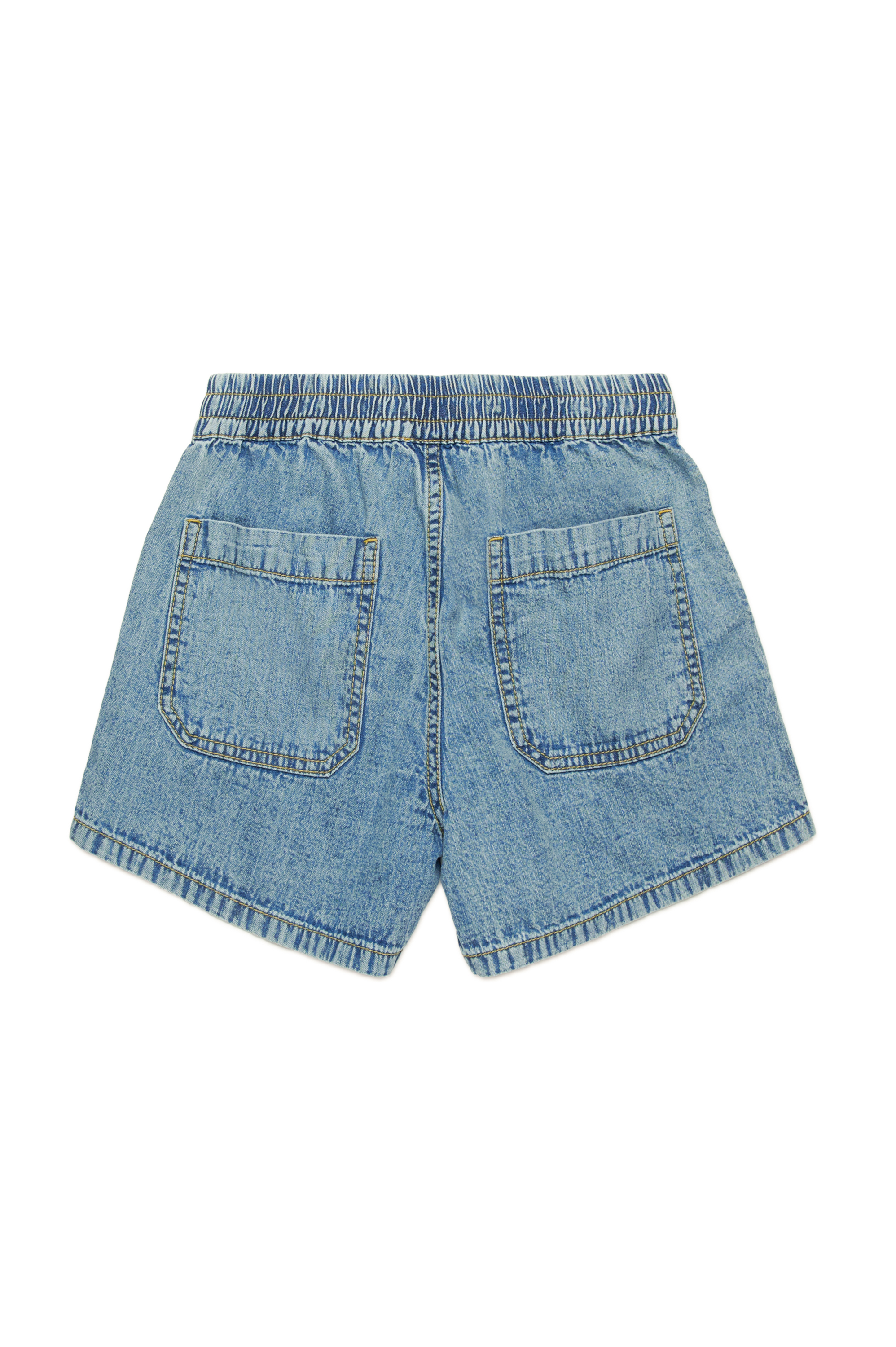 Denim shorts with patch pockets | Blue | 4-16 YEARS Girls