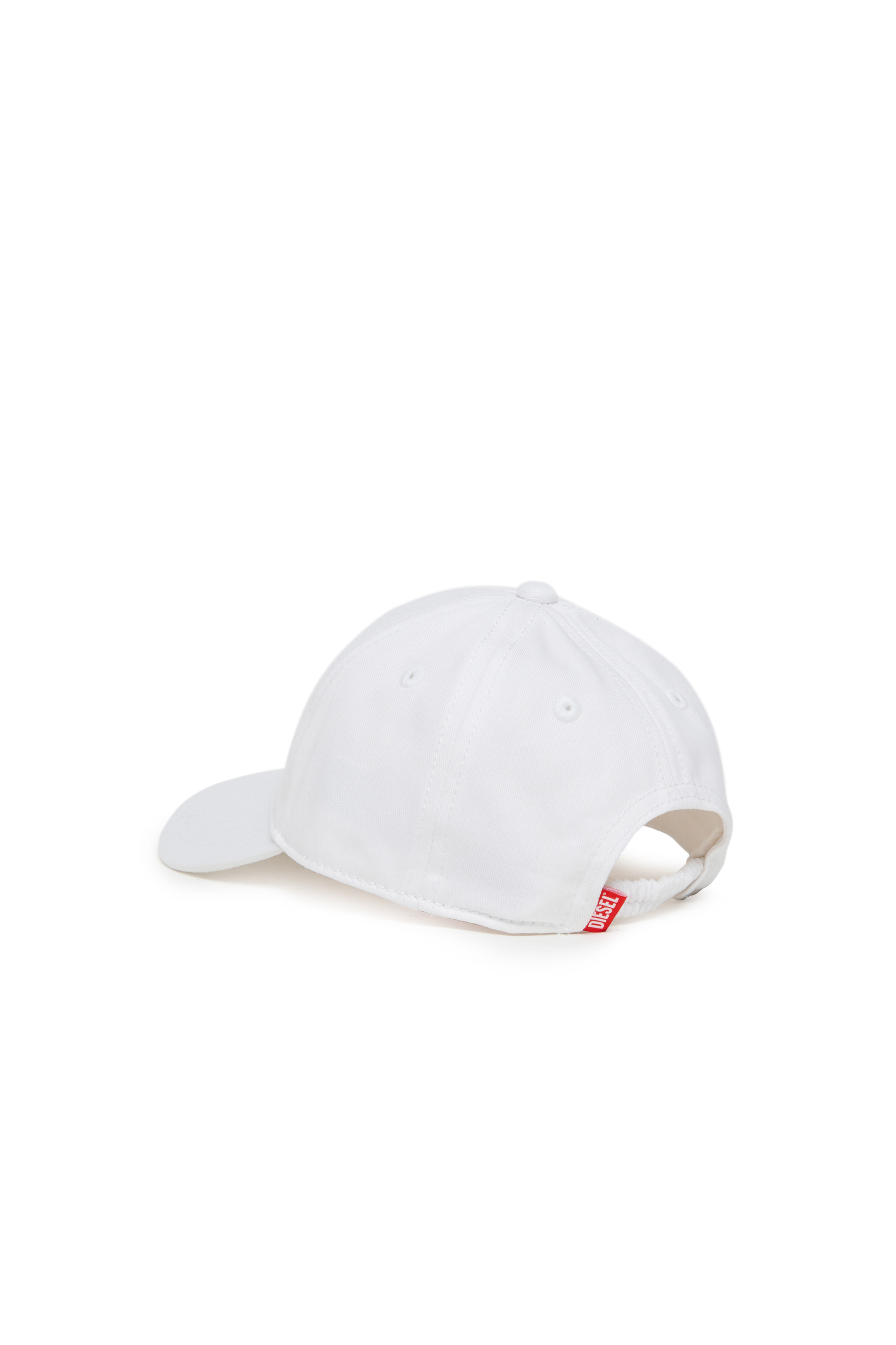 Diesel - FOLPYB, Unisex's Baseball cap with Diesel logo in White - 2
