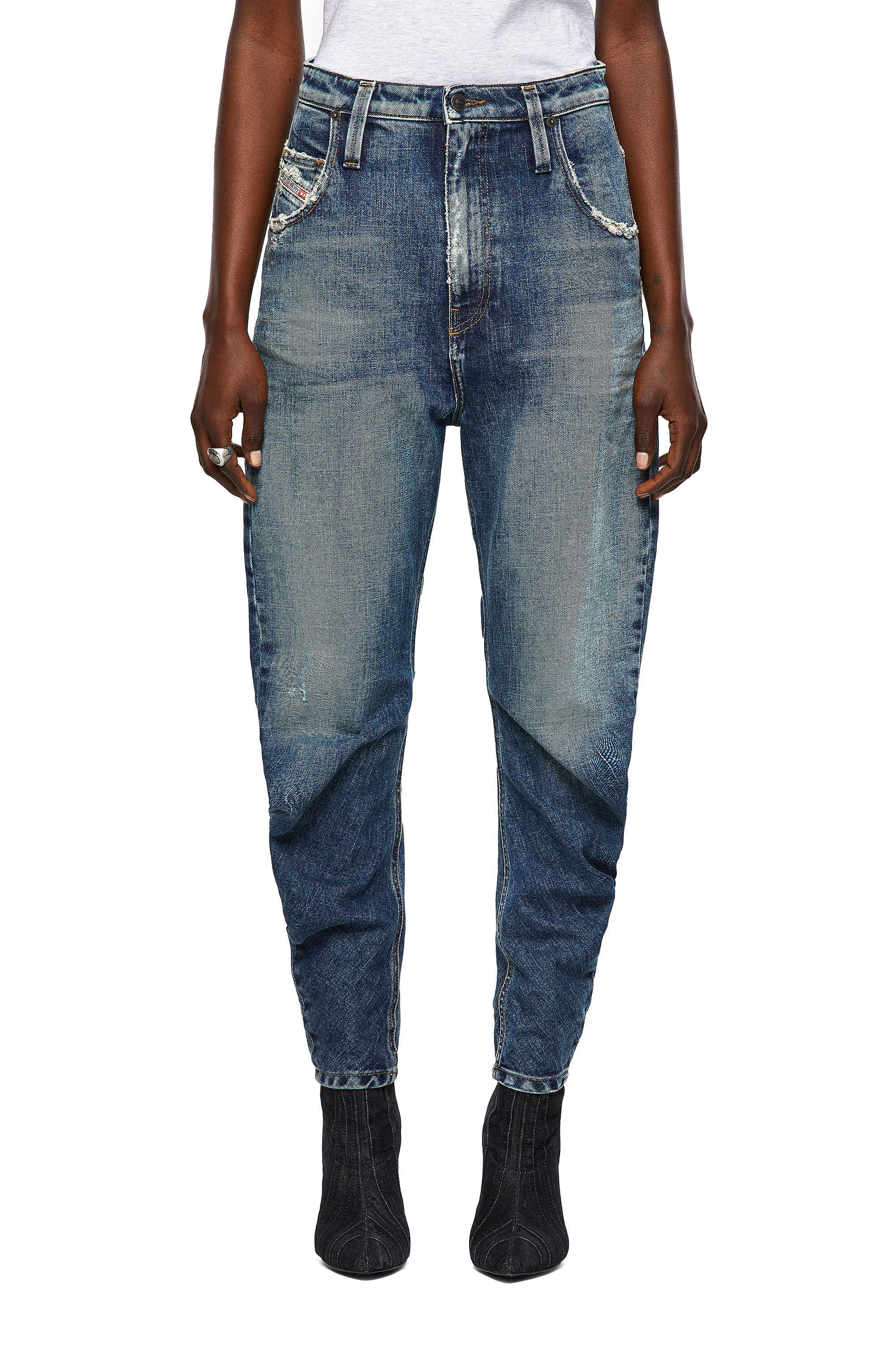 D-Plata 09A54, Medium blue Diesel - D-Plata 09A54, Medium blue - Jeans - Image 1