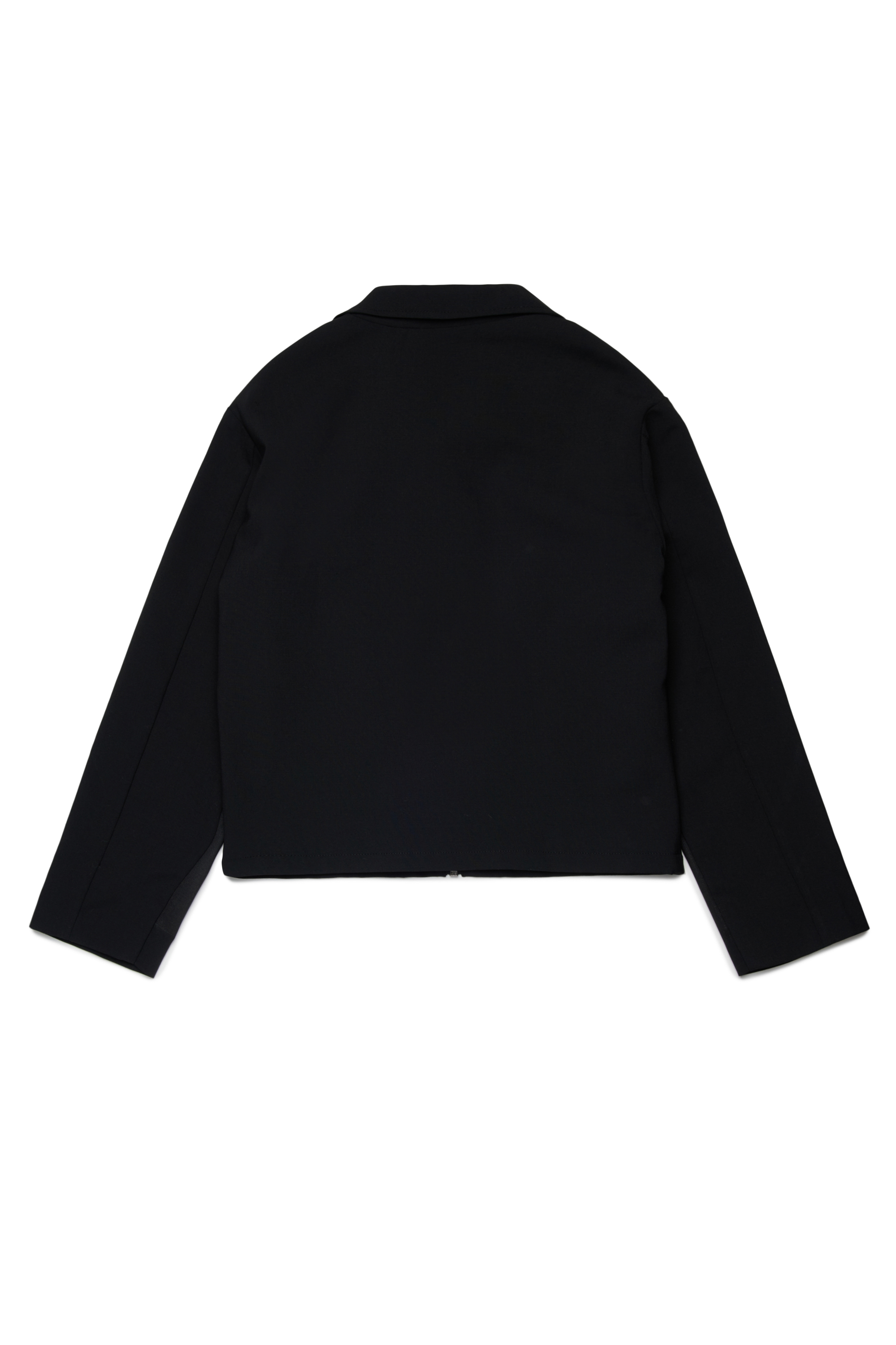 Diesel - JAKANE, Man's Jacket in coated cool wool in Black - 2
