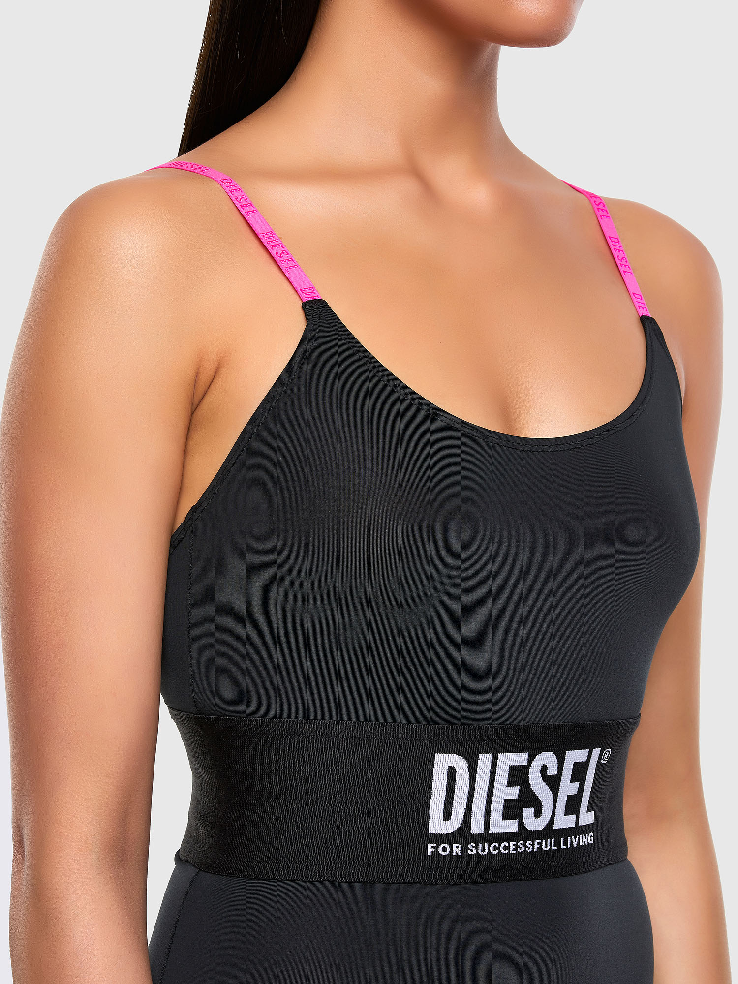 Diesel - UFBY-HOLLIX, Black/Pink - Image 3