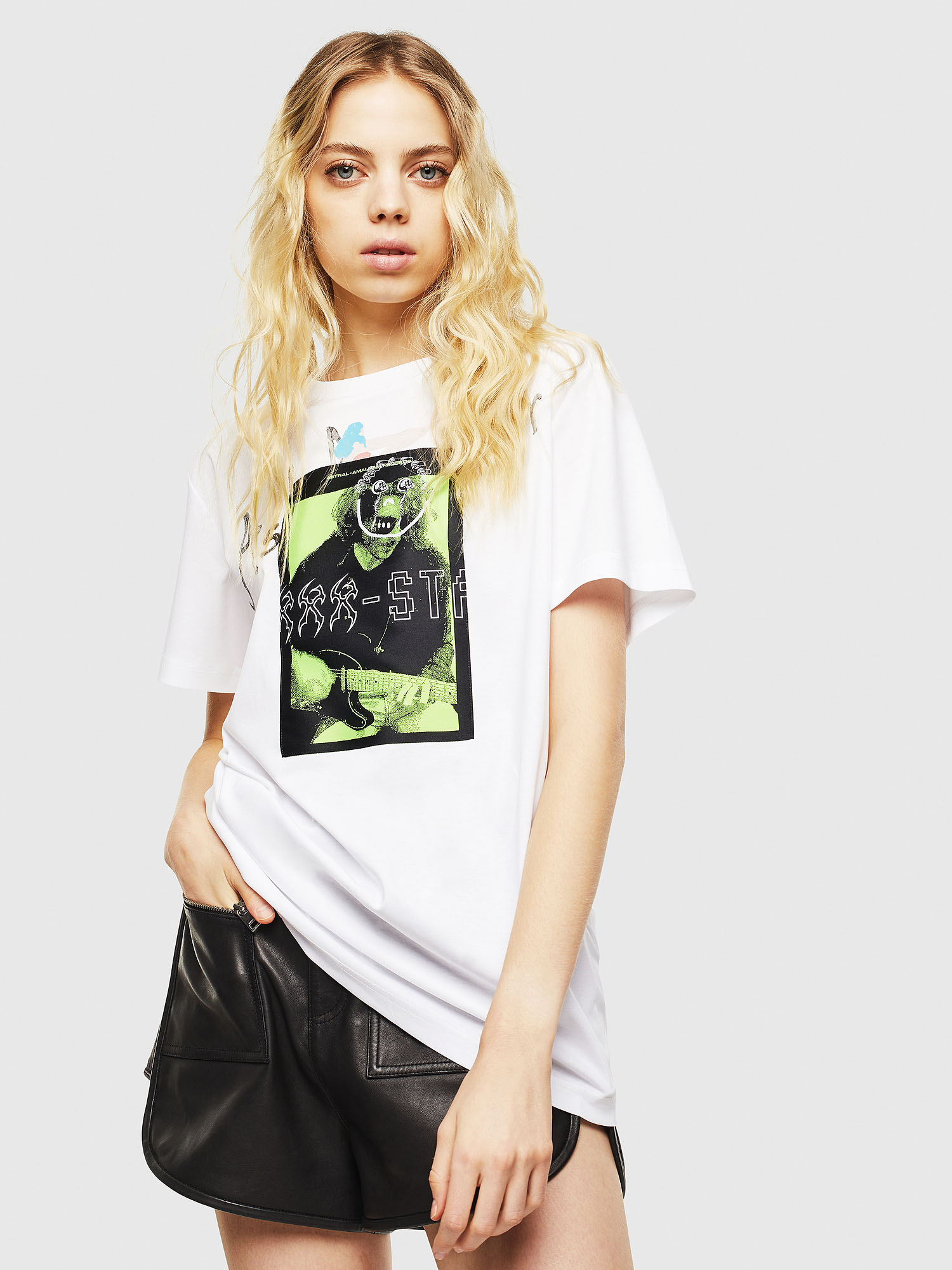 T-DARIA-Y, White Diesel - T-DARIA-Y, White - T-Shirts - Image 1