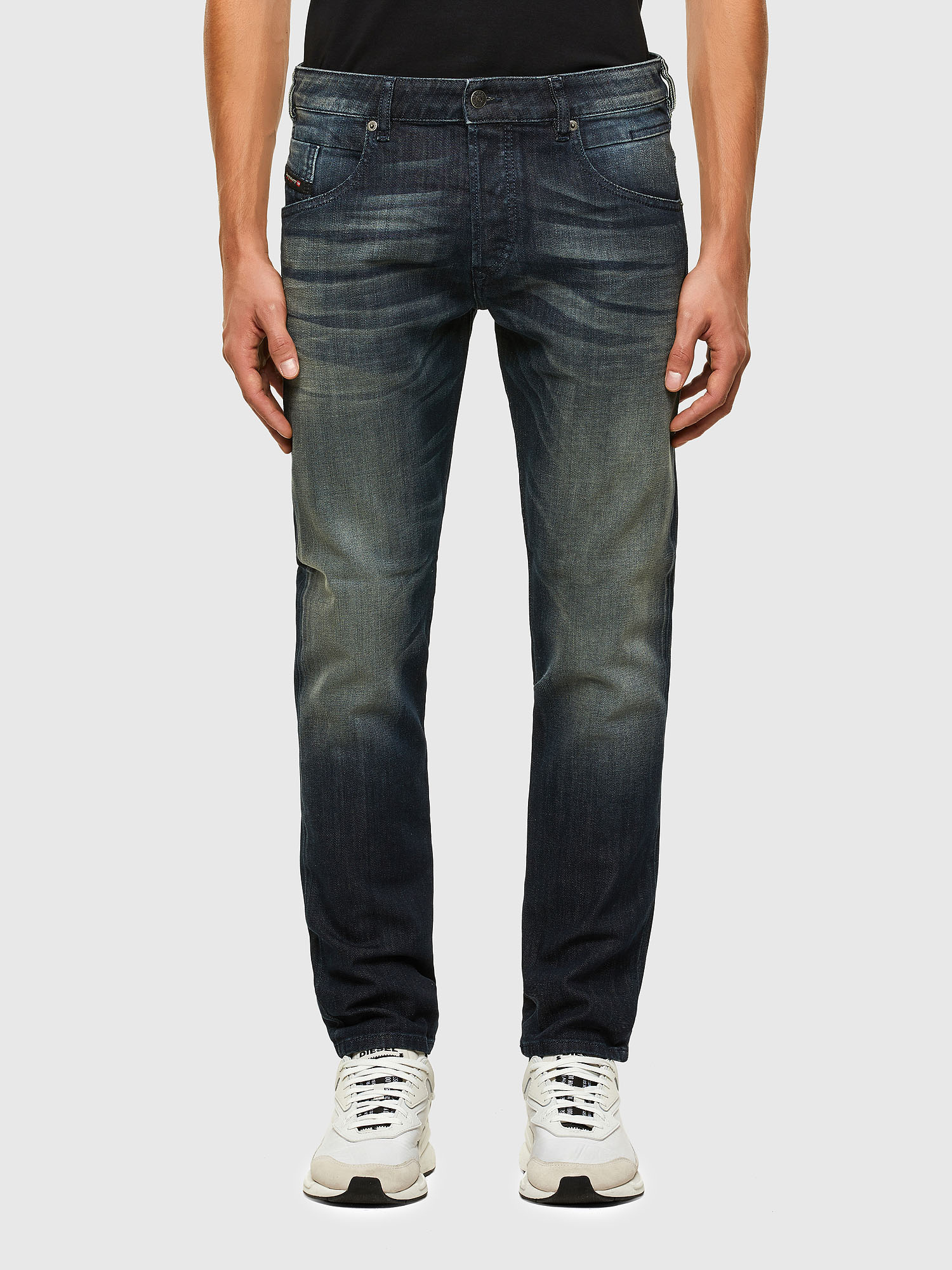 D-Bazer 009EP, Dark Blue Diesel - D-Bazer 009EP, Dark Blue - Jeans - Image 1
