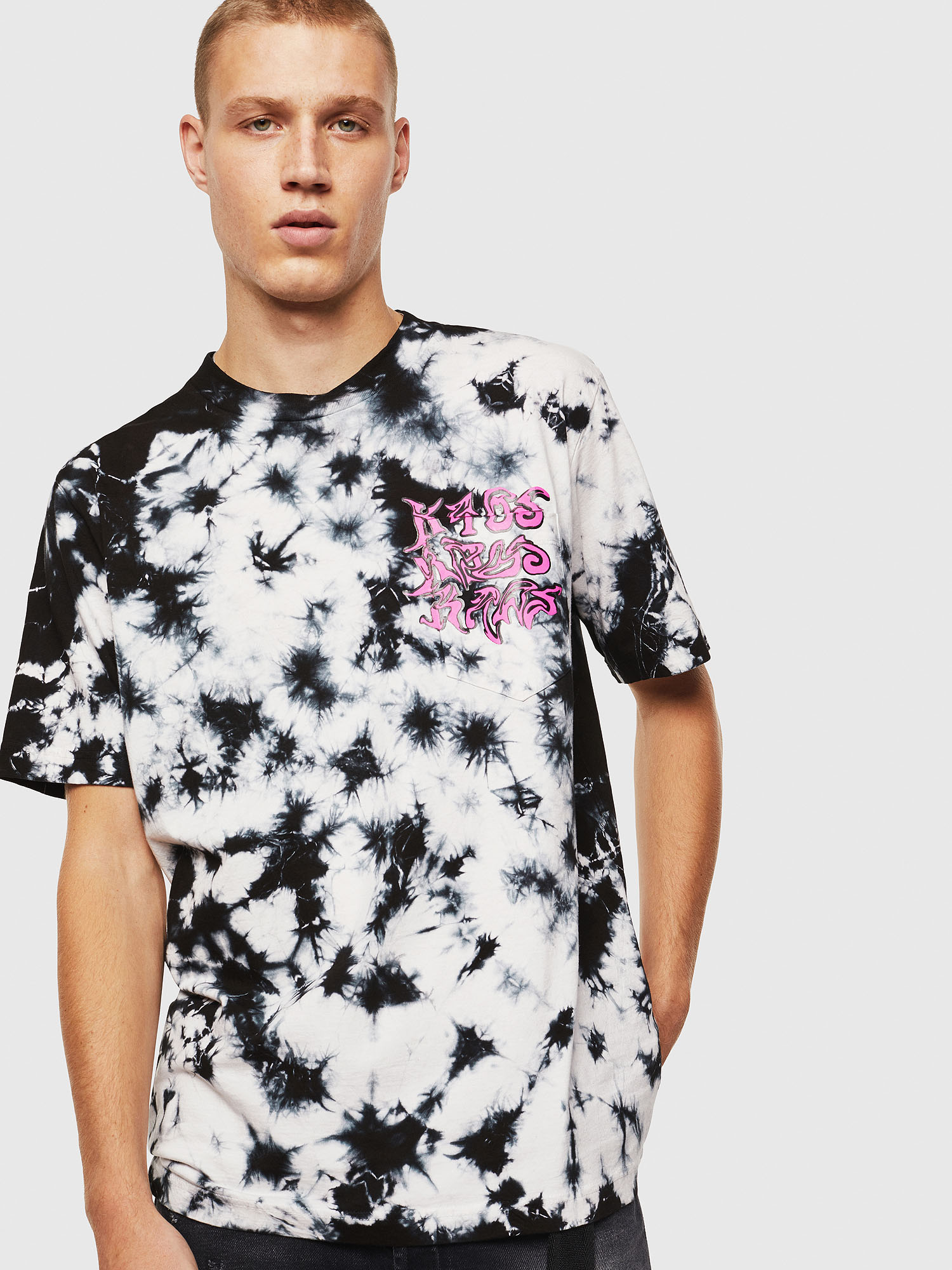 T-JUST-J23, Black/White Diesel - T-JUST-J23, Black/White - T-Shirts - Image 1