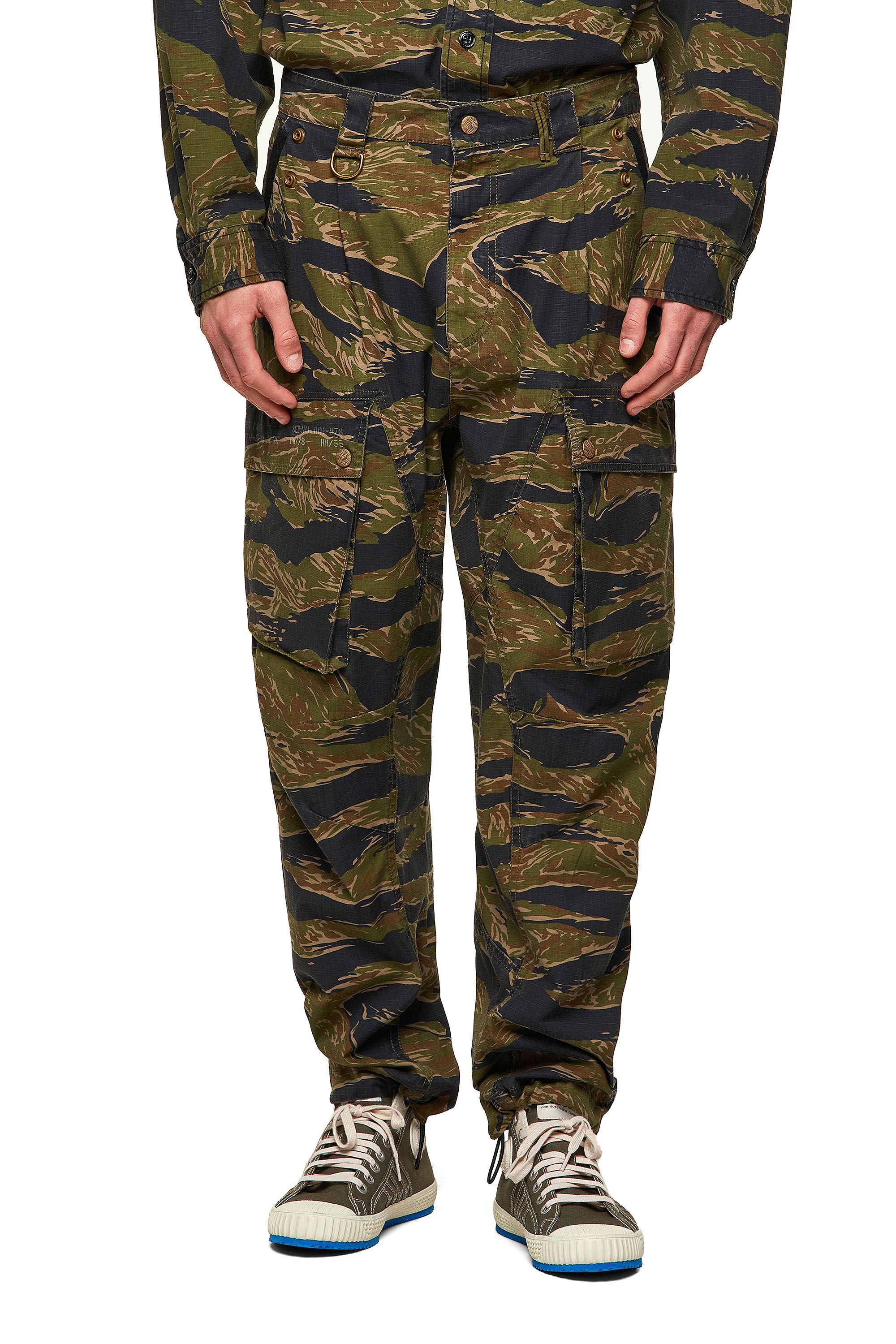 P-BARTON, Military Green Diesel - P-BARTON, Military Green - Pants - Image 1