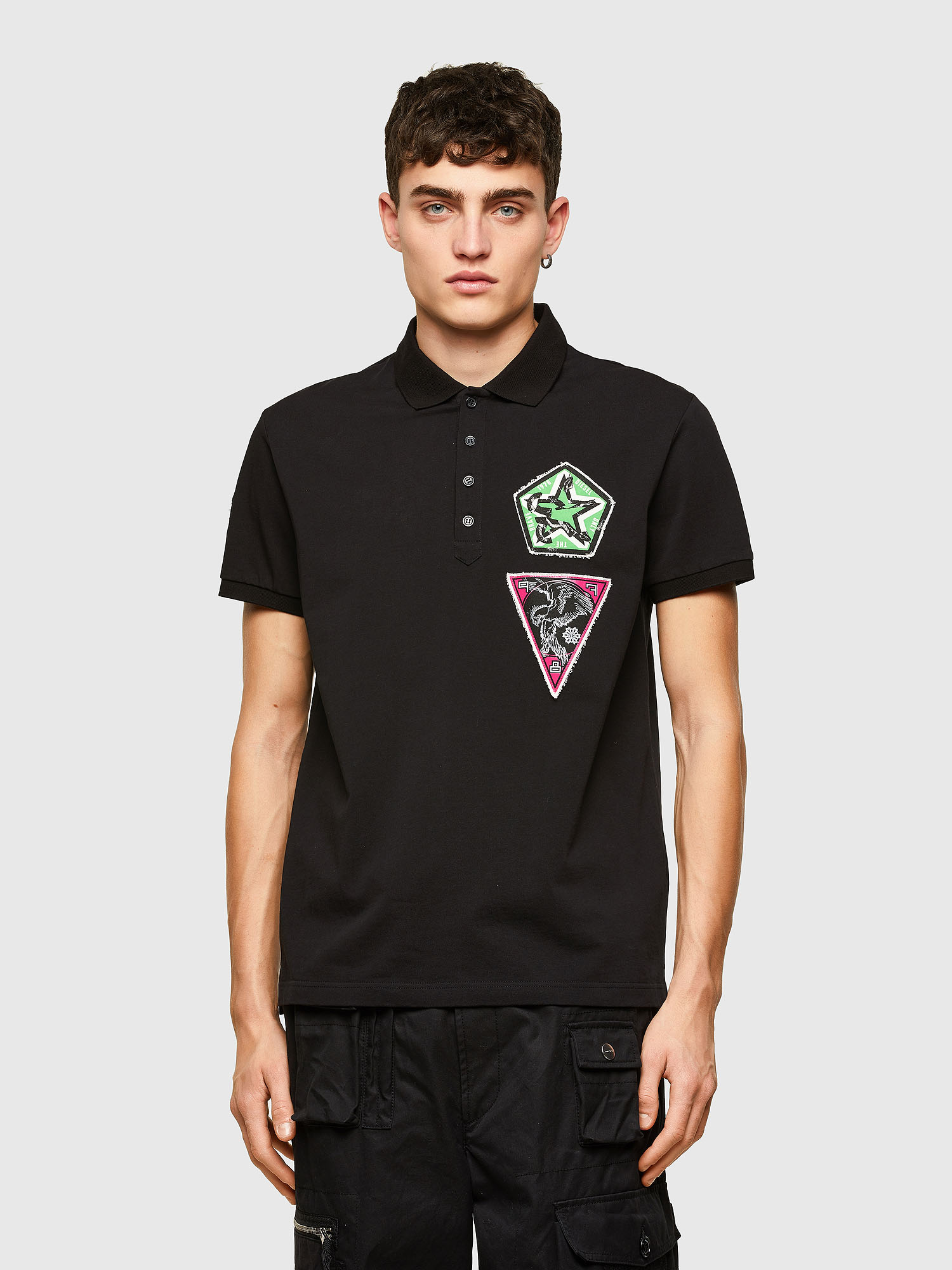 T-WEET-E2, Black Diesel - T-WEET-E2, Black - Polos - Image 1