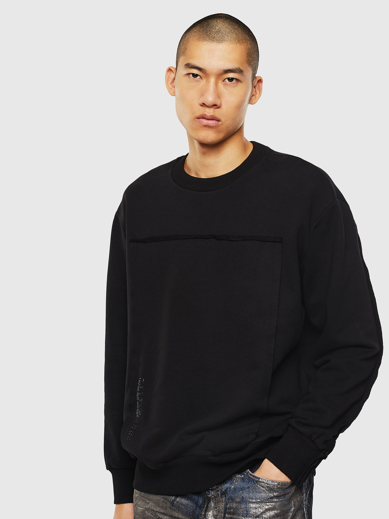 S-BAY-RAW, Black Diesel - S-BAY-RAW, Black - Sweaters - Image 1