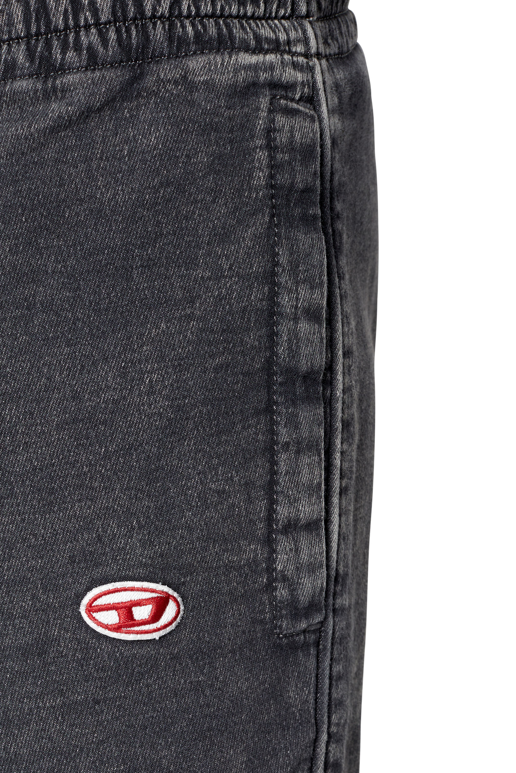 D-LAB TRACK DENIM Man: Tapered Black/Dark grey Jeans | Diesel.com