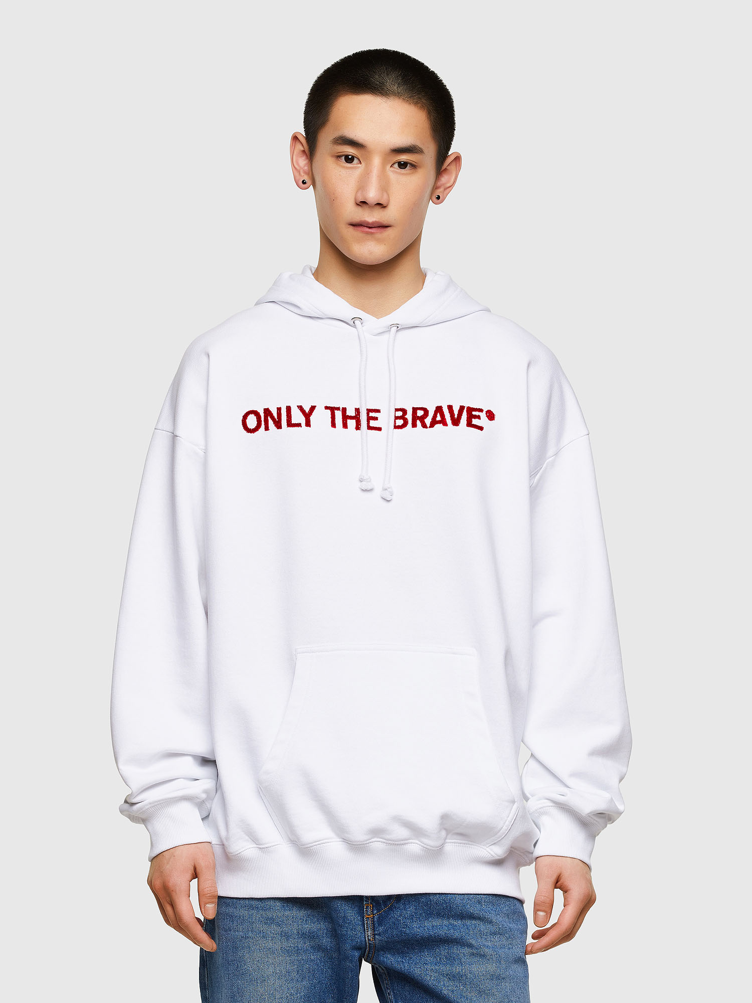 S-UMMERIB-E2, White Diesel - S-UMMERIB-E2, White - Sweaters - Image 1