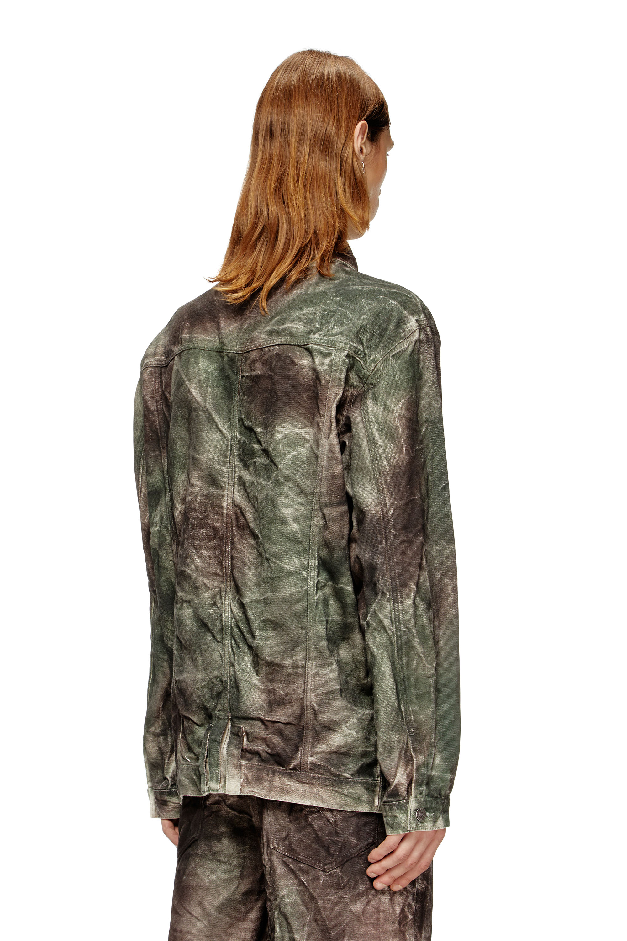 J-THUG-JKT, Brown/Green
