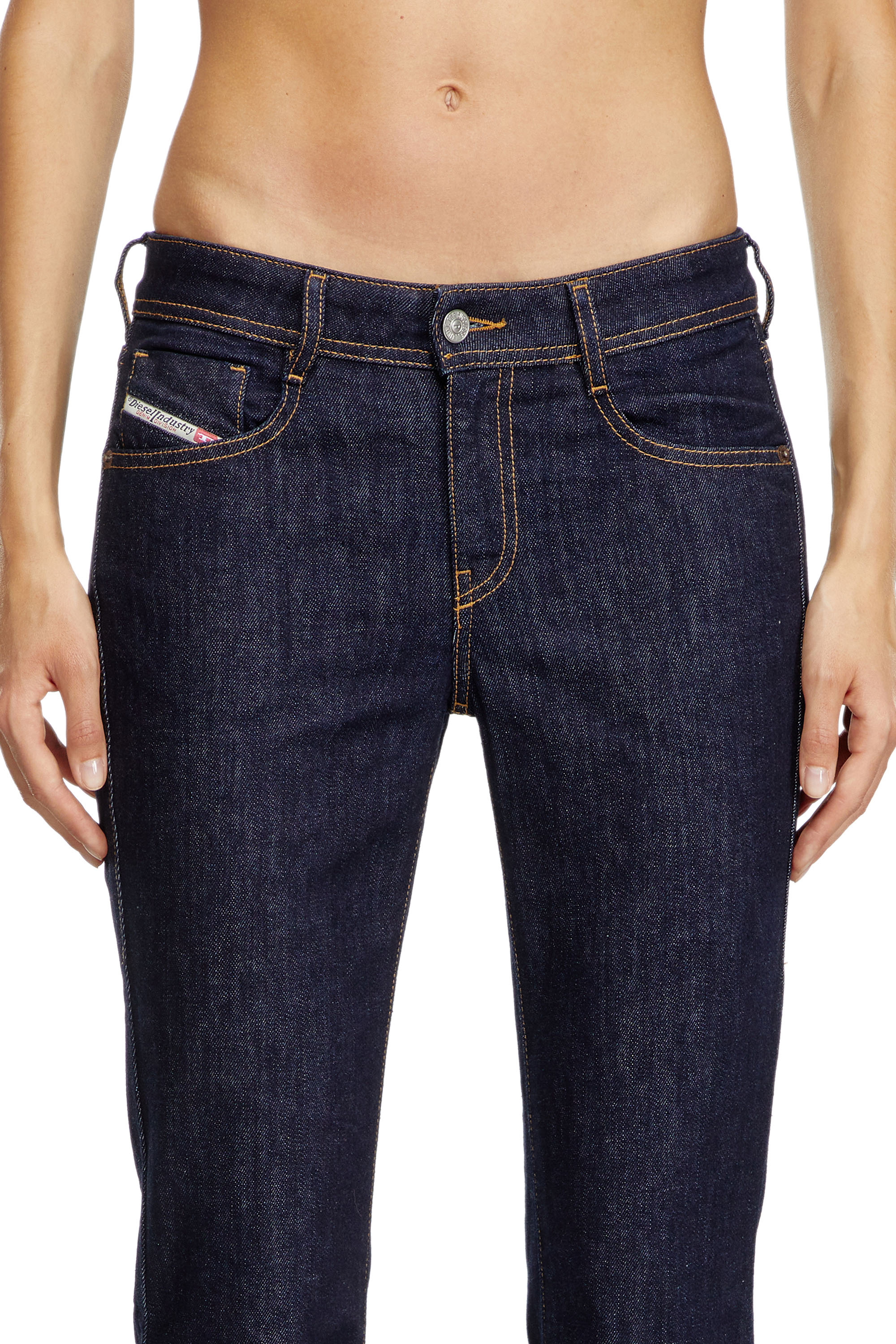 Diesel - Woman Bootcut and Flare Jeans 1969 D-Ebbey Z9B89, Dark Blue - Image 3