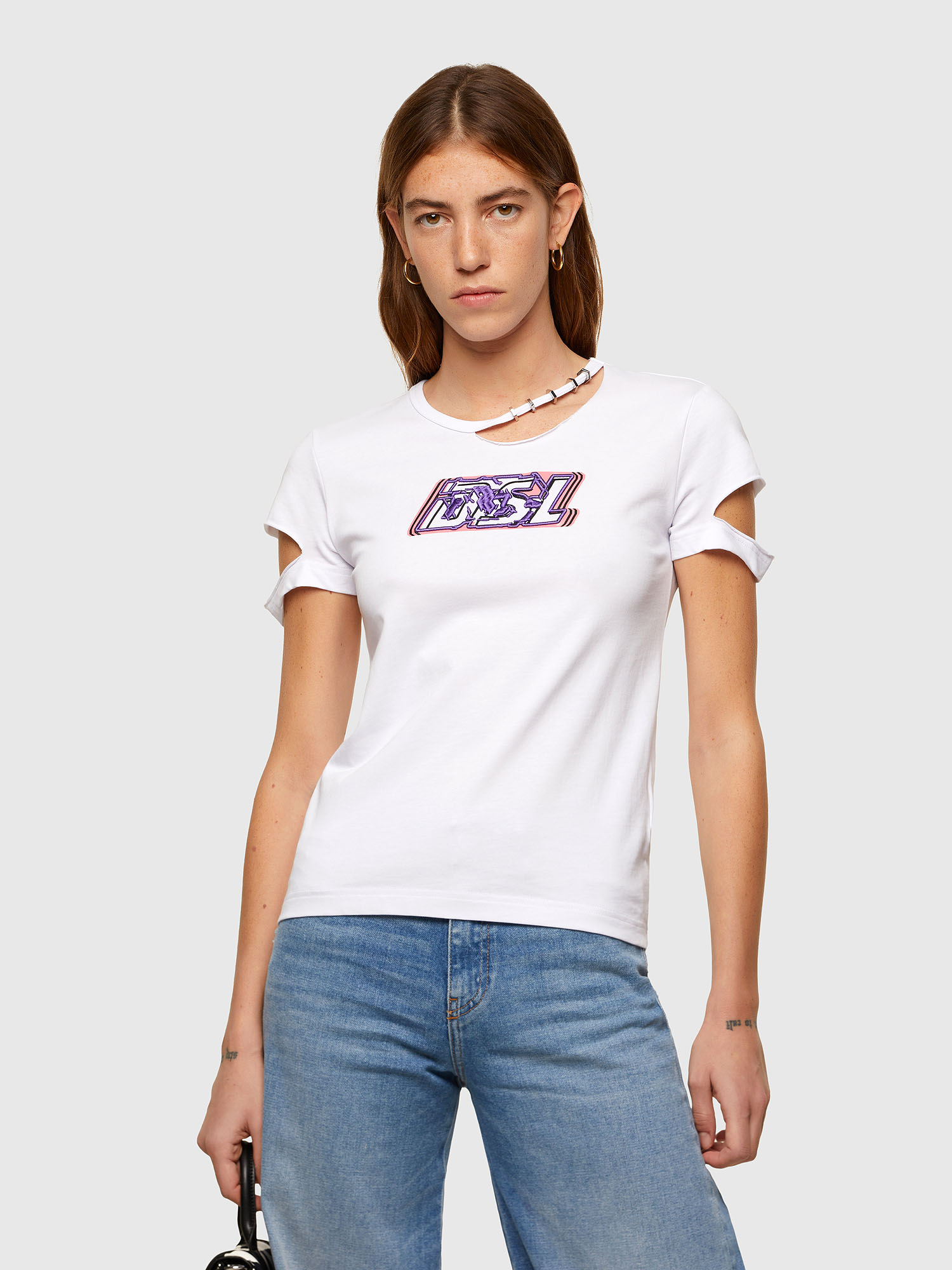 T-BULLOCK-A2, White Diesel - T-BULLOCK-A2, White - T-Shirts - Image 1