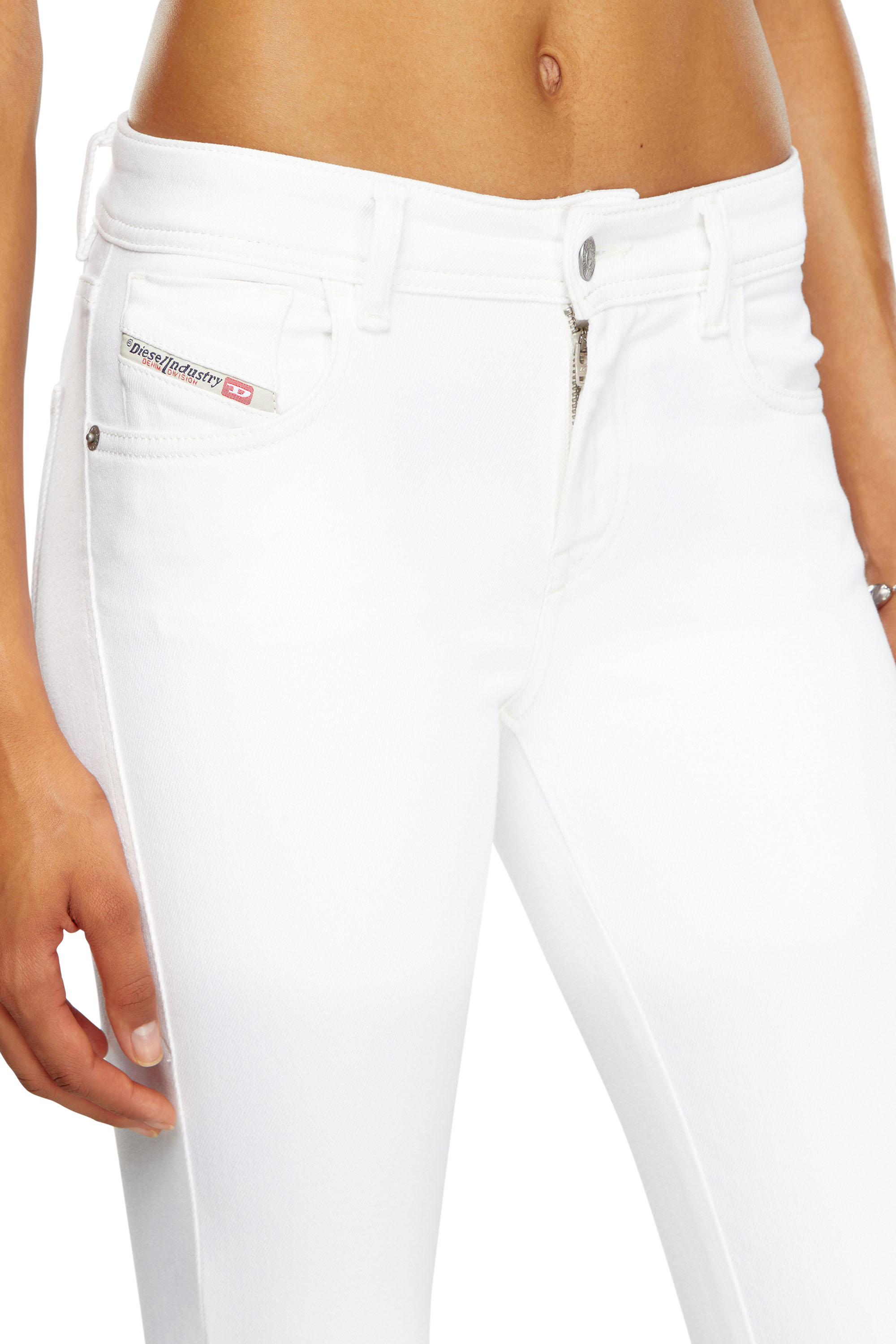 Diesel - Woman Super skinny Jeans 2017 Slandy 09F90, White - Image 5