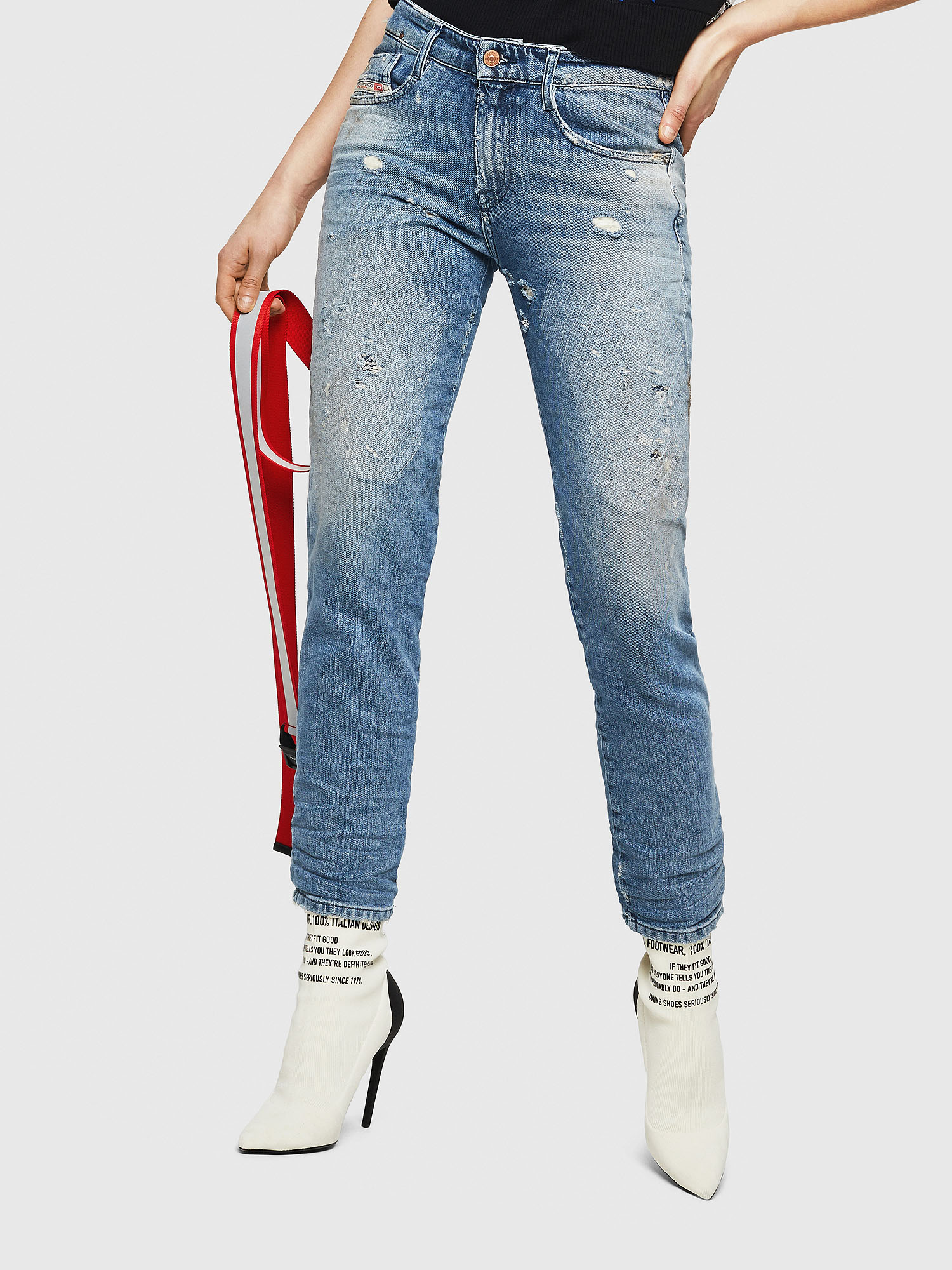D-Rifty 084AL, Light Blue Diesel - D-Rifty 084AL, Light Blue - Jeans - Image 1