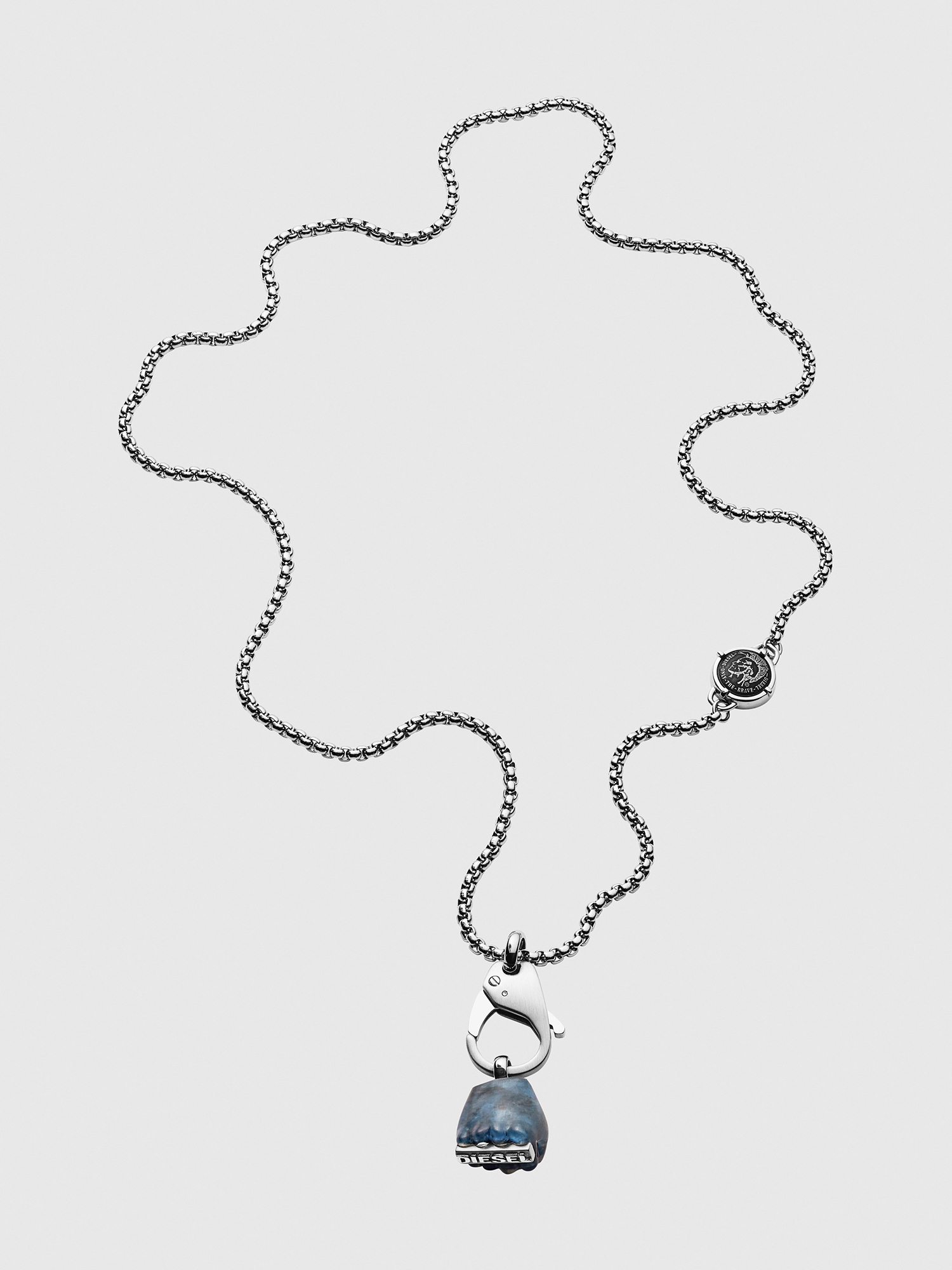 DX1178, Silver Diesel - DX1178, Silver - Necklaces - Image 1