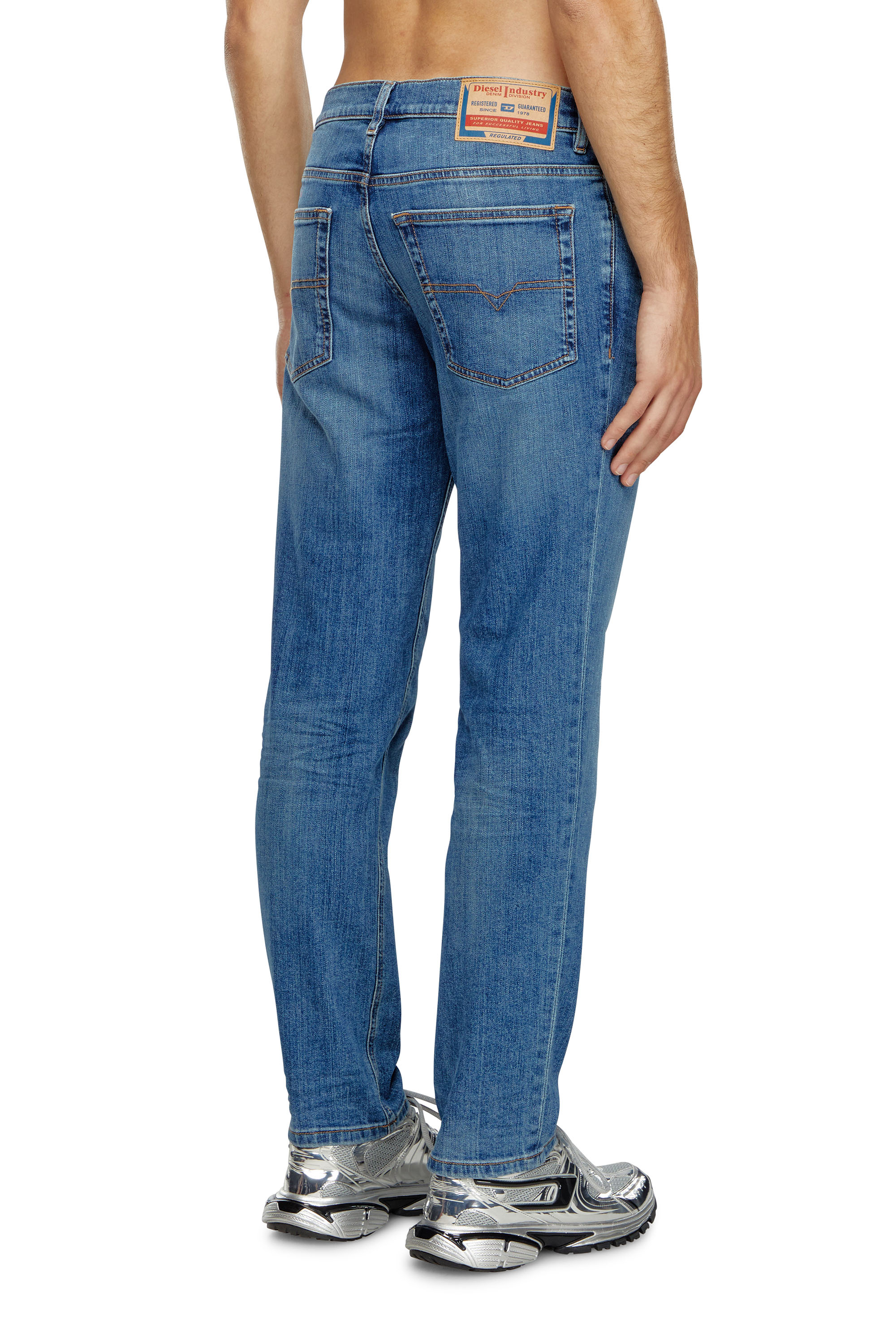 Diesel - Man Tapered Jeans 2023 D-Finitive 0KIAL, Light Blue - Image 2