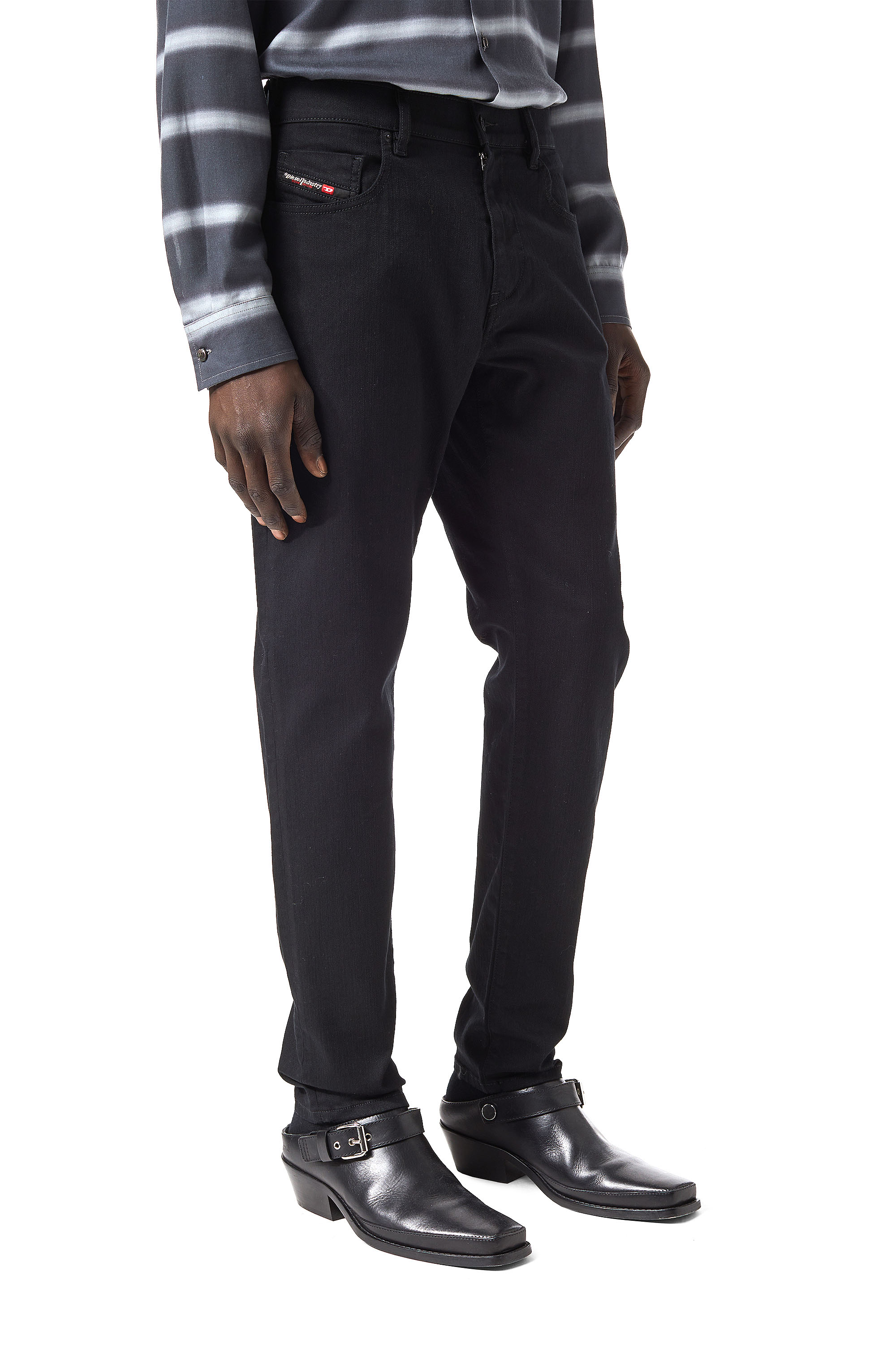 DStrukt 0688H Man Slim Black/Dark grey Jeans Diesel