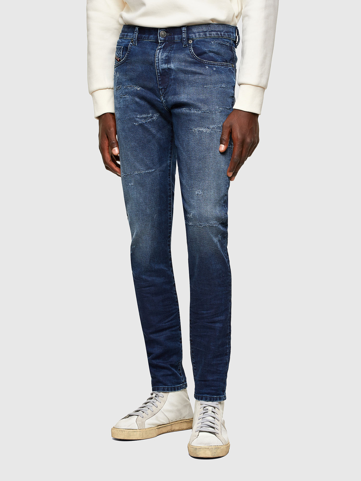 D-Strukt JoggJeans® 069SL, Dark Blue Diesel - D-Strukt JoggJeans® 069SL, Dark Blue - Jeans - Image 1