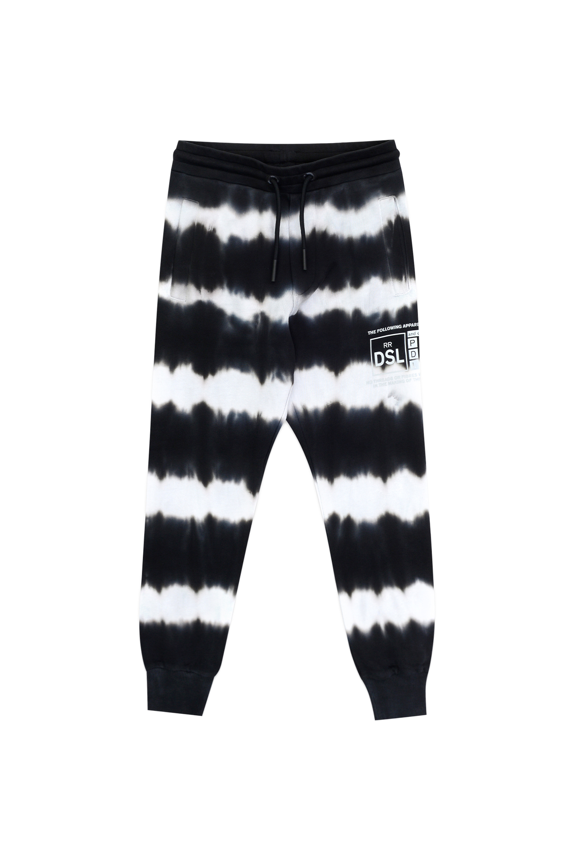 PUMMER, Black/White Diesel - PUMMER, Black/White - Pants - Image 1