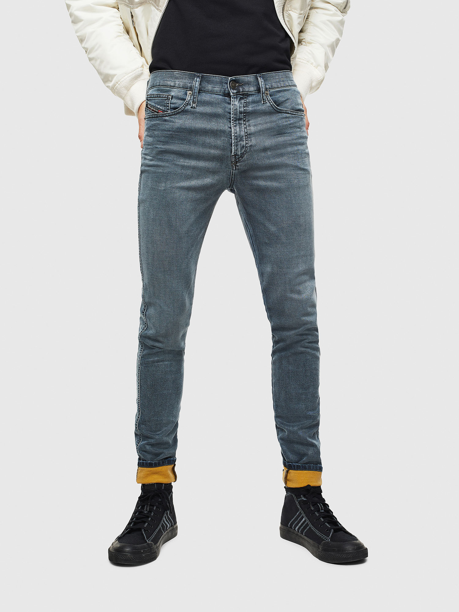 D-Reeft JoggJeans 069LT, Dark Blue Diesel - D-Reeft JoggJeans 069LT, Dark Blue - Jeans - Image 1