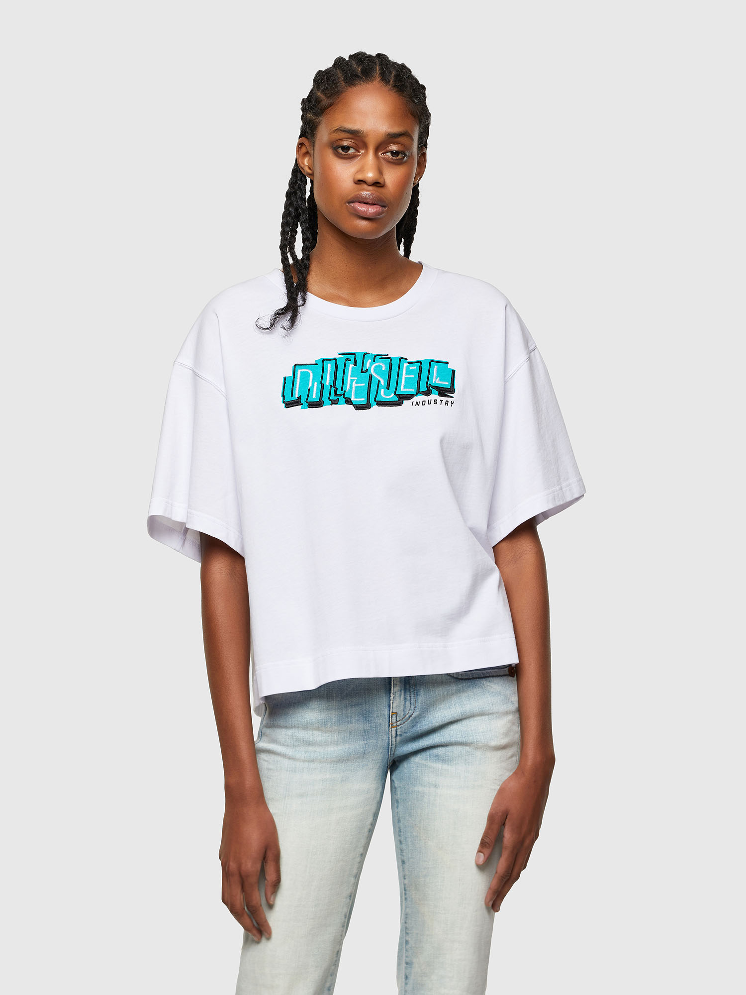 T-BOWLESS-A1, White Diesel - T-BOWLESS-A1, White - T-Shirts - Image 1