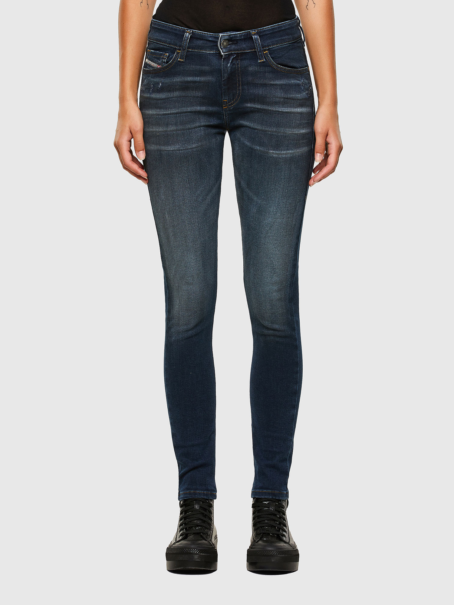 Slandy 009JH, Dark Blue Diesel - Slandy 009JH, Dark Blue - Jeans - Image 1