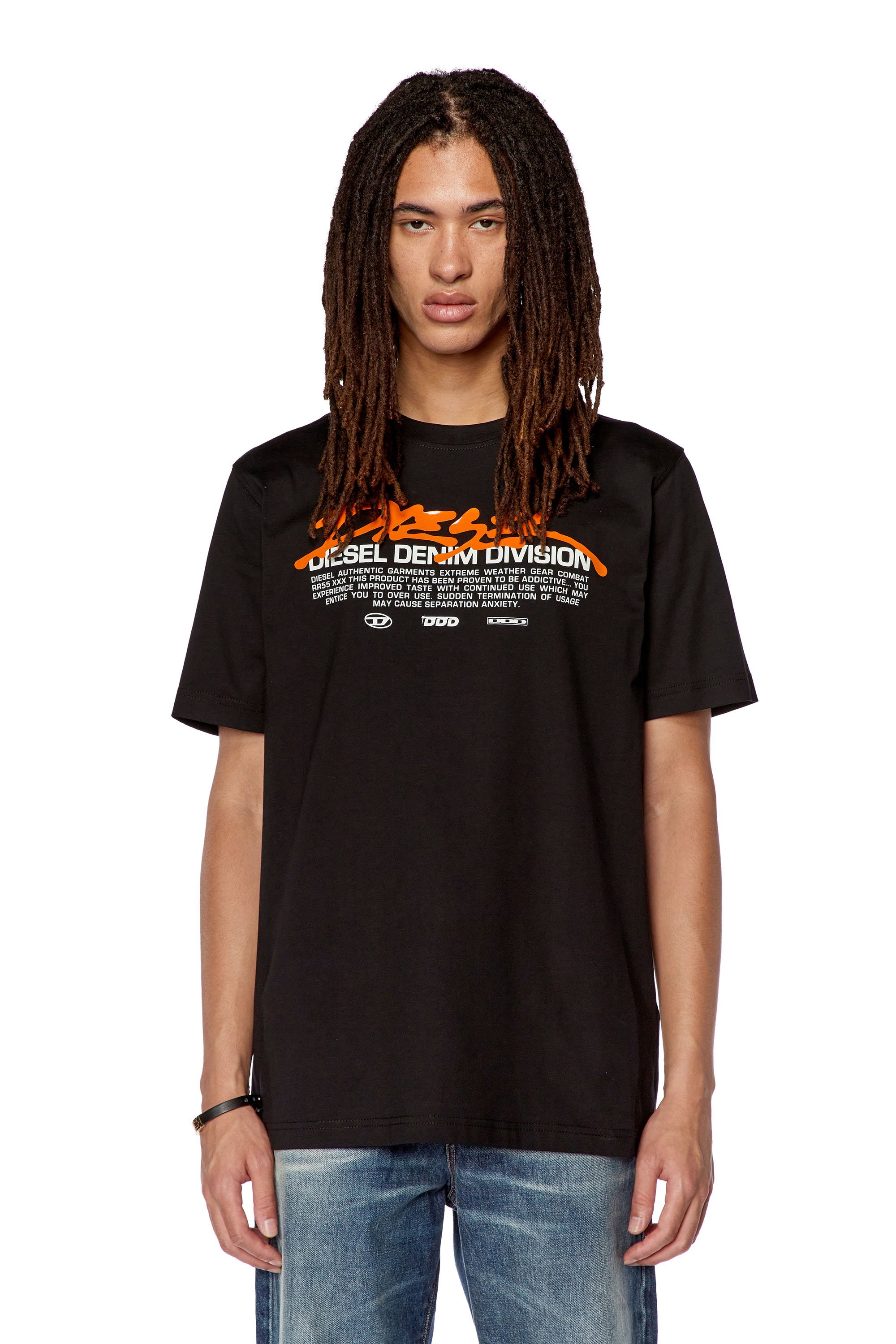 Diesel - T-JUST-L3, Black - Image 5